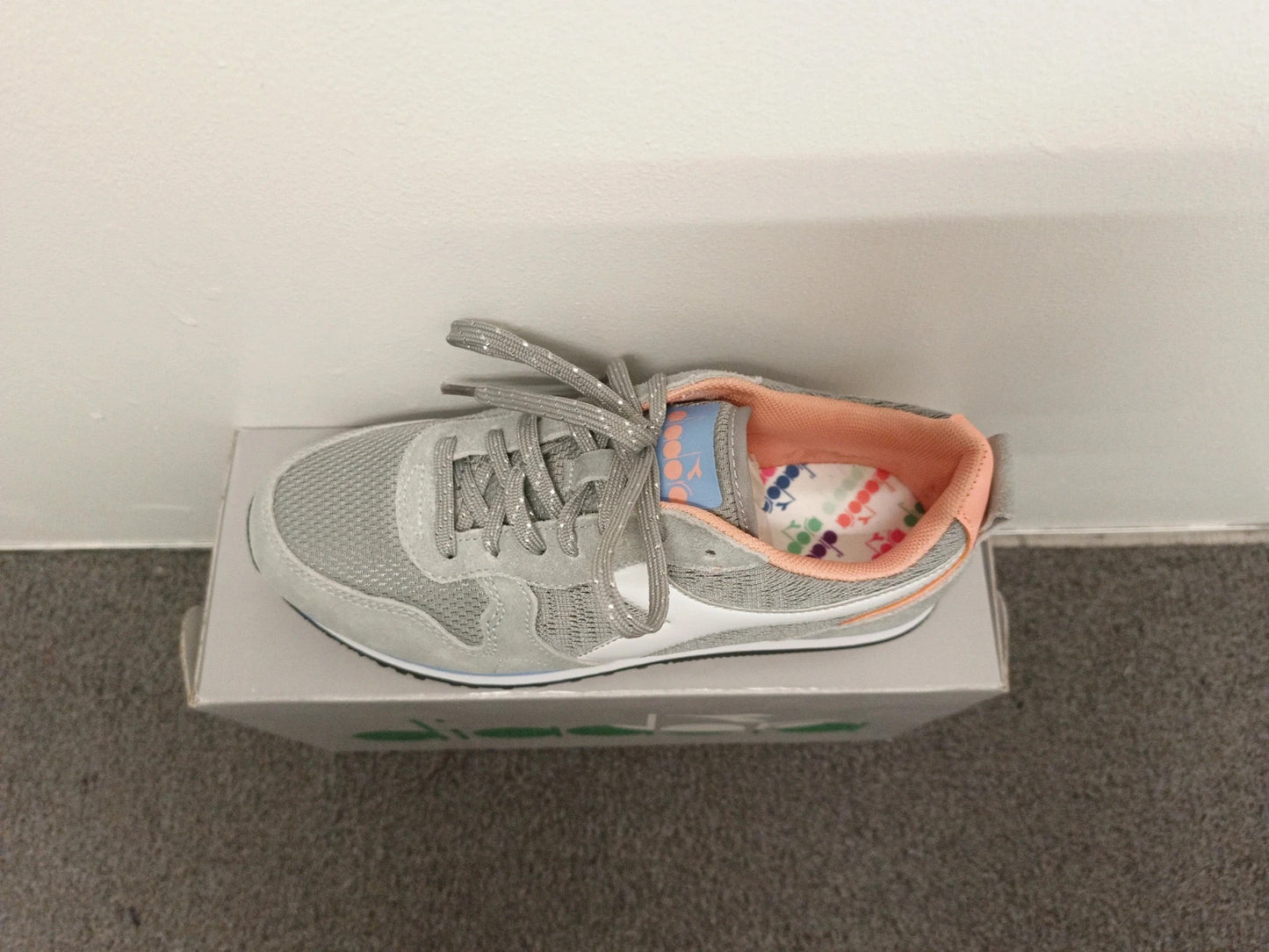 Diadora scarpa da ginnastica da donna Olympia Wn Plat 36,5