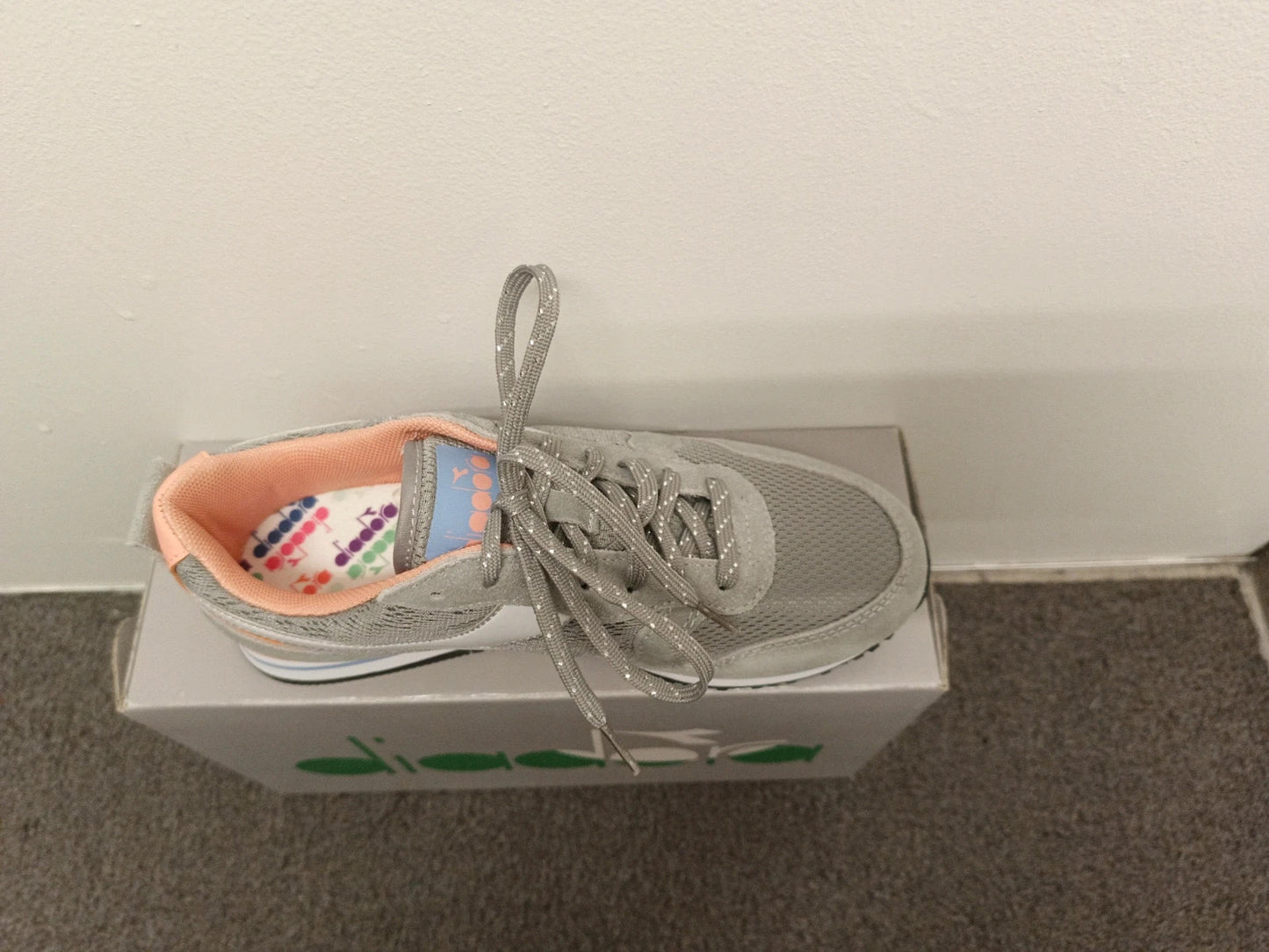 Diadora scarpa da ginnastica da donna Olympia Wn Plat 36,5