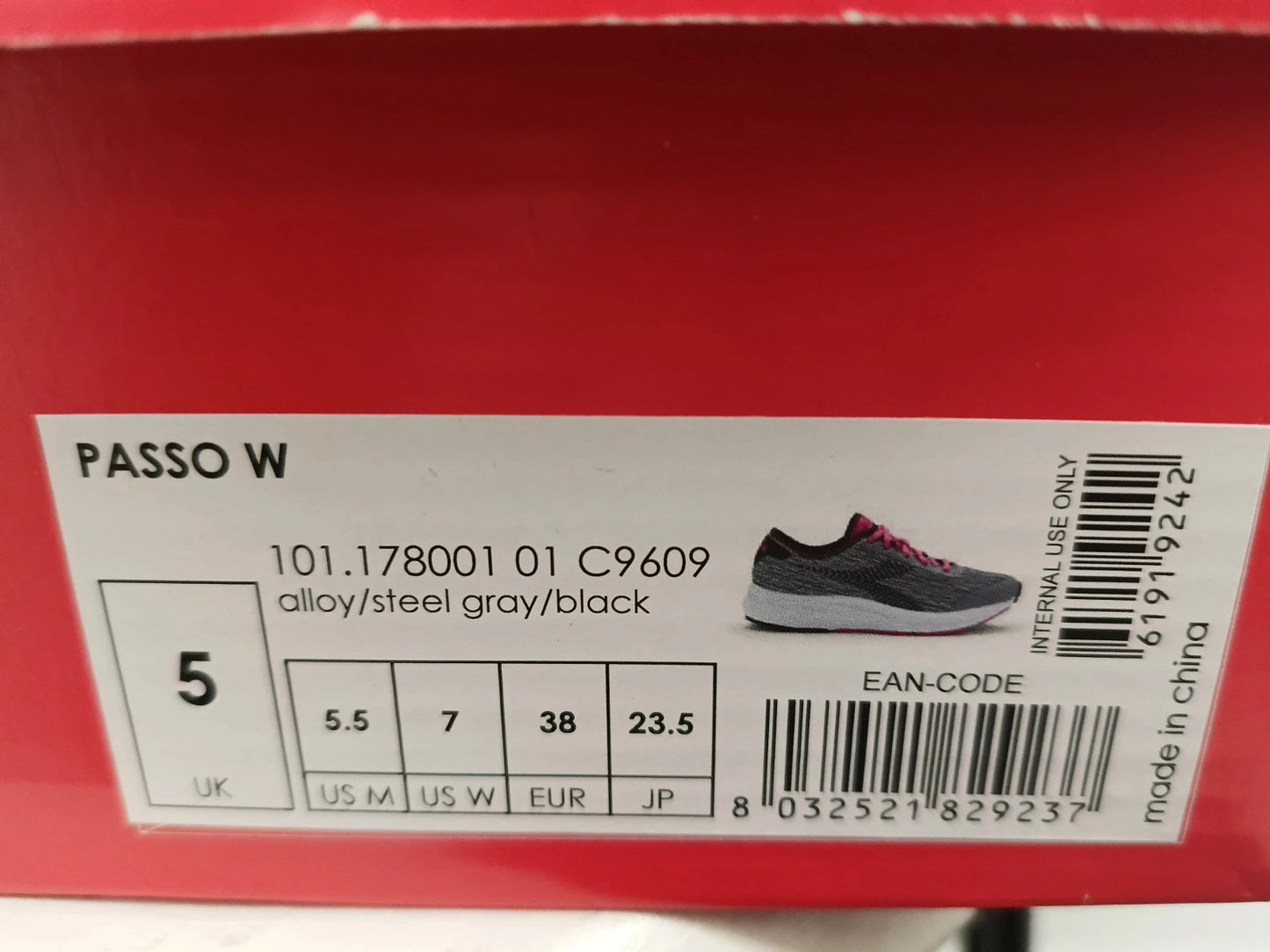 Diadora Scarpa Ginnastica donna mod.Passo W n 38