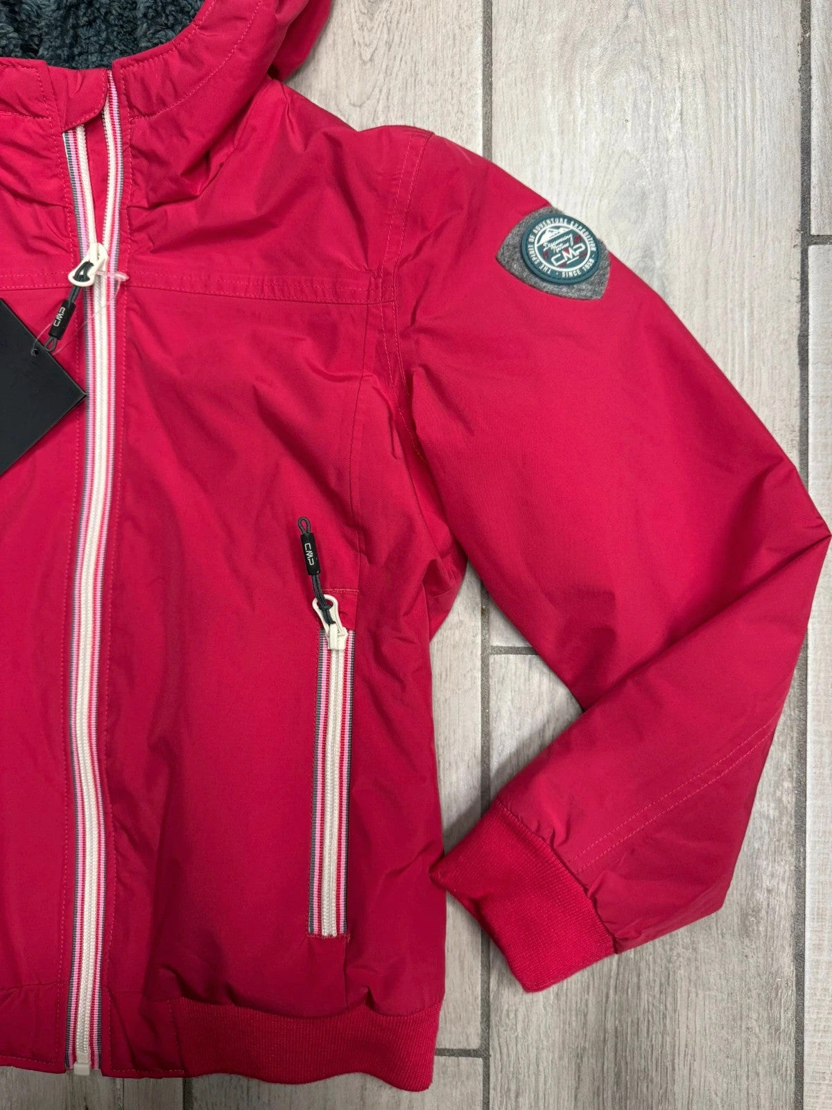 CMP Parka giacca bambina impermeabile taglia 8 anni / 128 cm