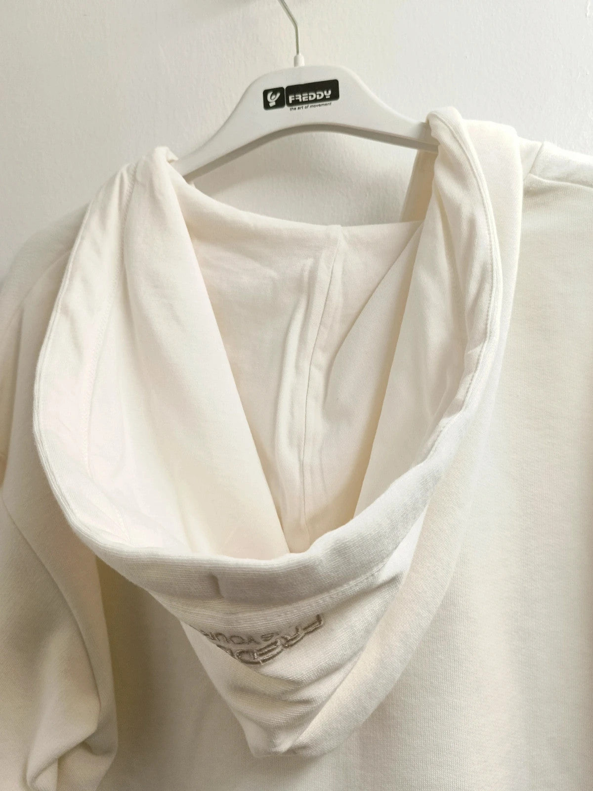 Freddy Crop Felpa Nuova Bianca tg S