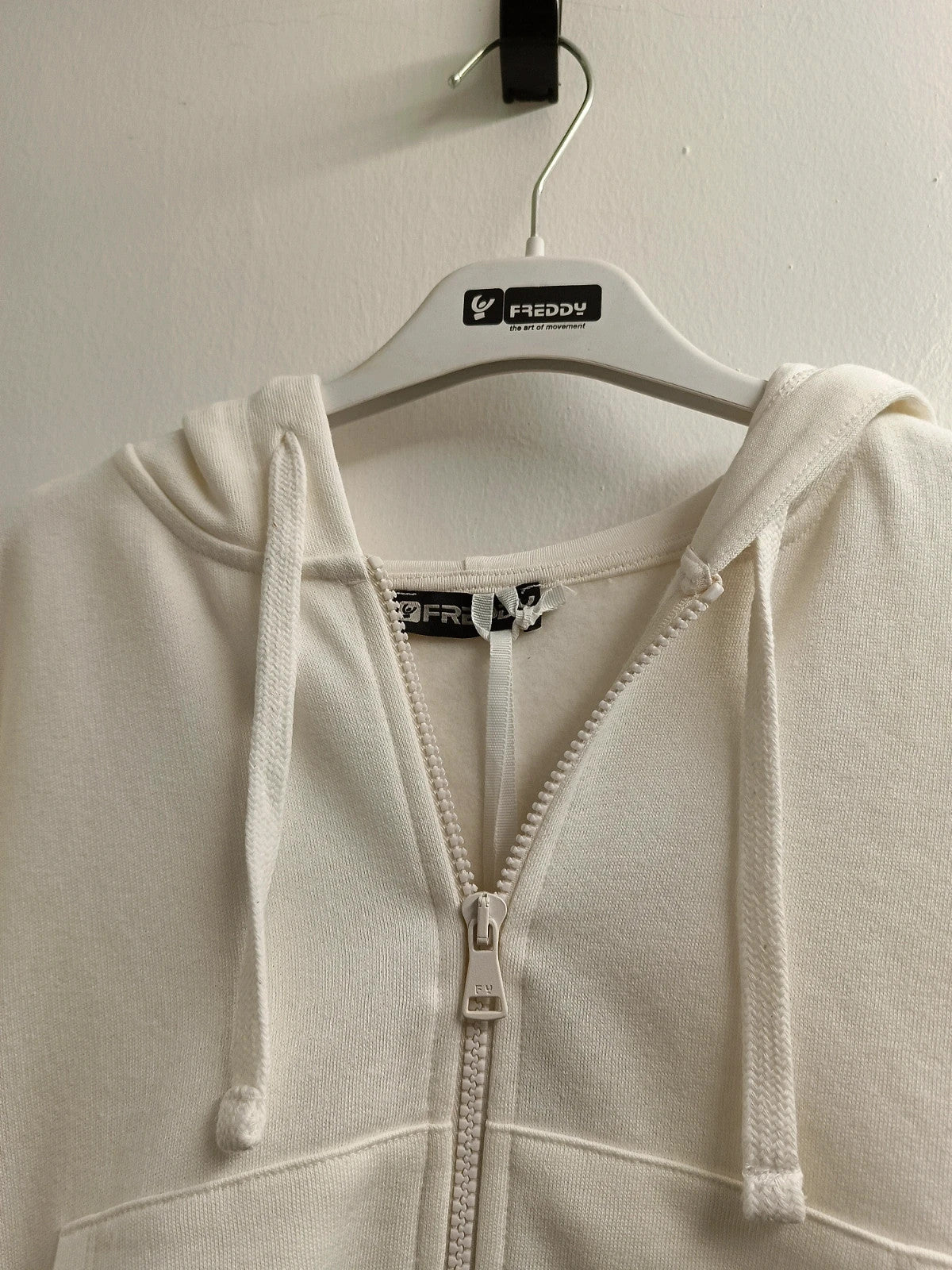 Freddy Crop Felpa Nuova Bianca tg S