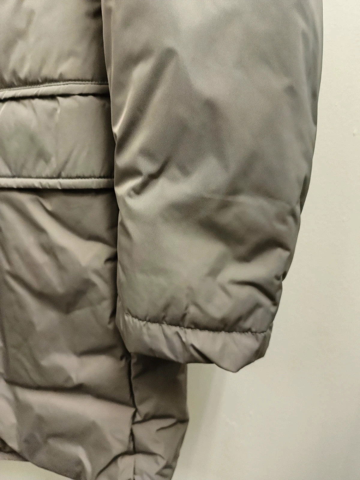 Punto 12 Piumino invernale uomo elegante lungo grigio nuovo