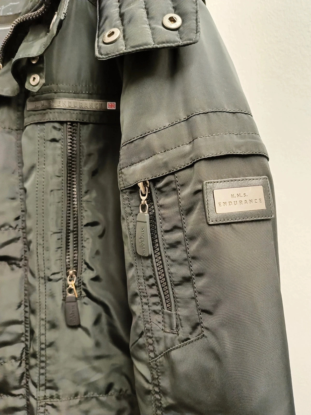 Endurance giacca uomo mille tasche impermeabile tg 48