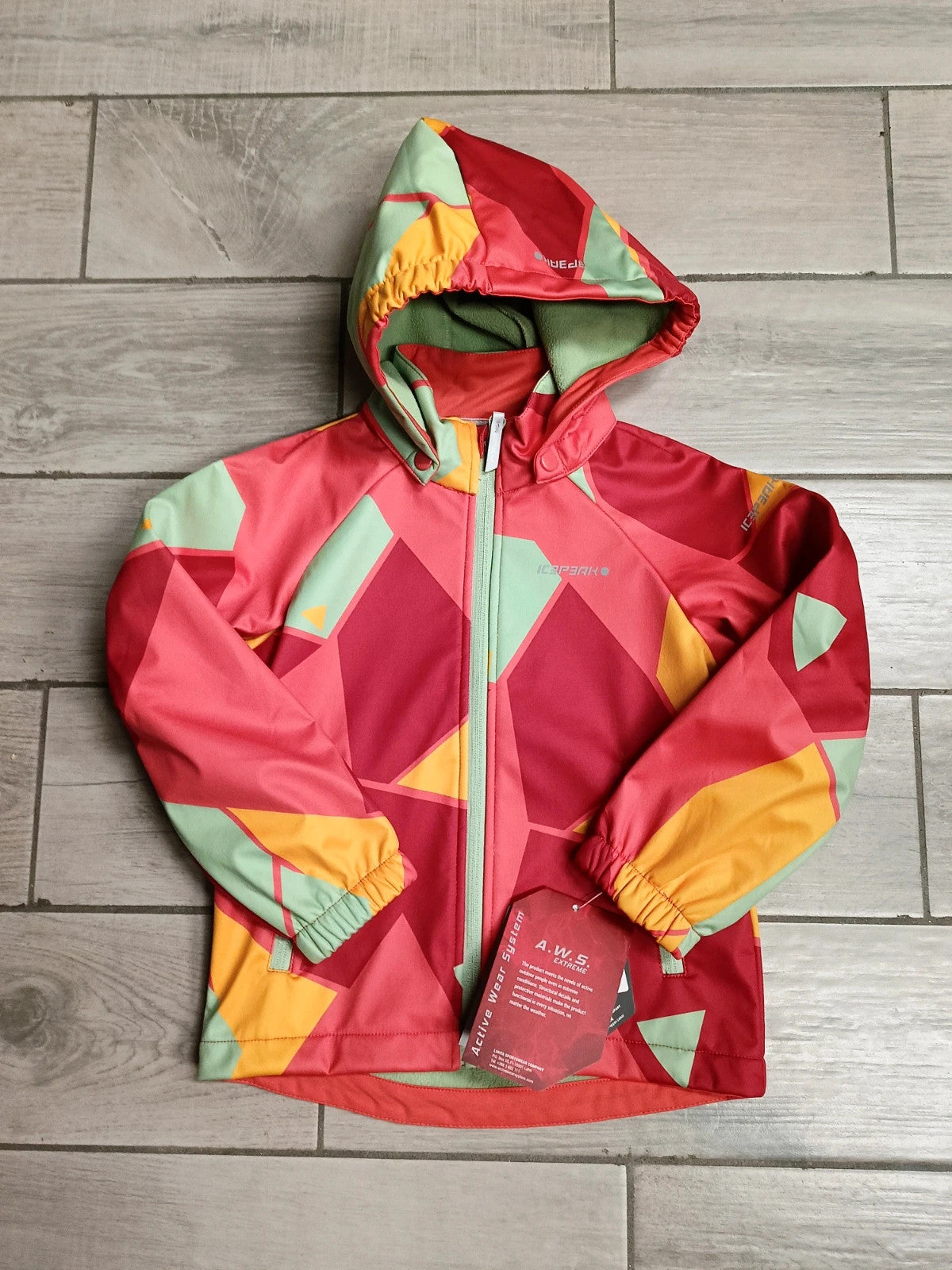 Icepeack Gioacchino Softshell impermeabile antivento tg 110 cm / 4-5 anni