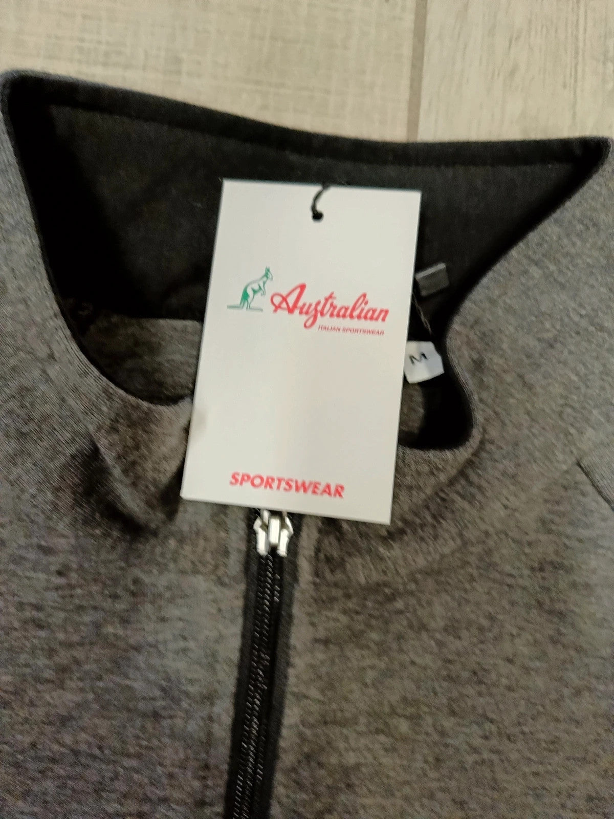 Australian tuta completa cotone felpato tg M