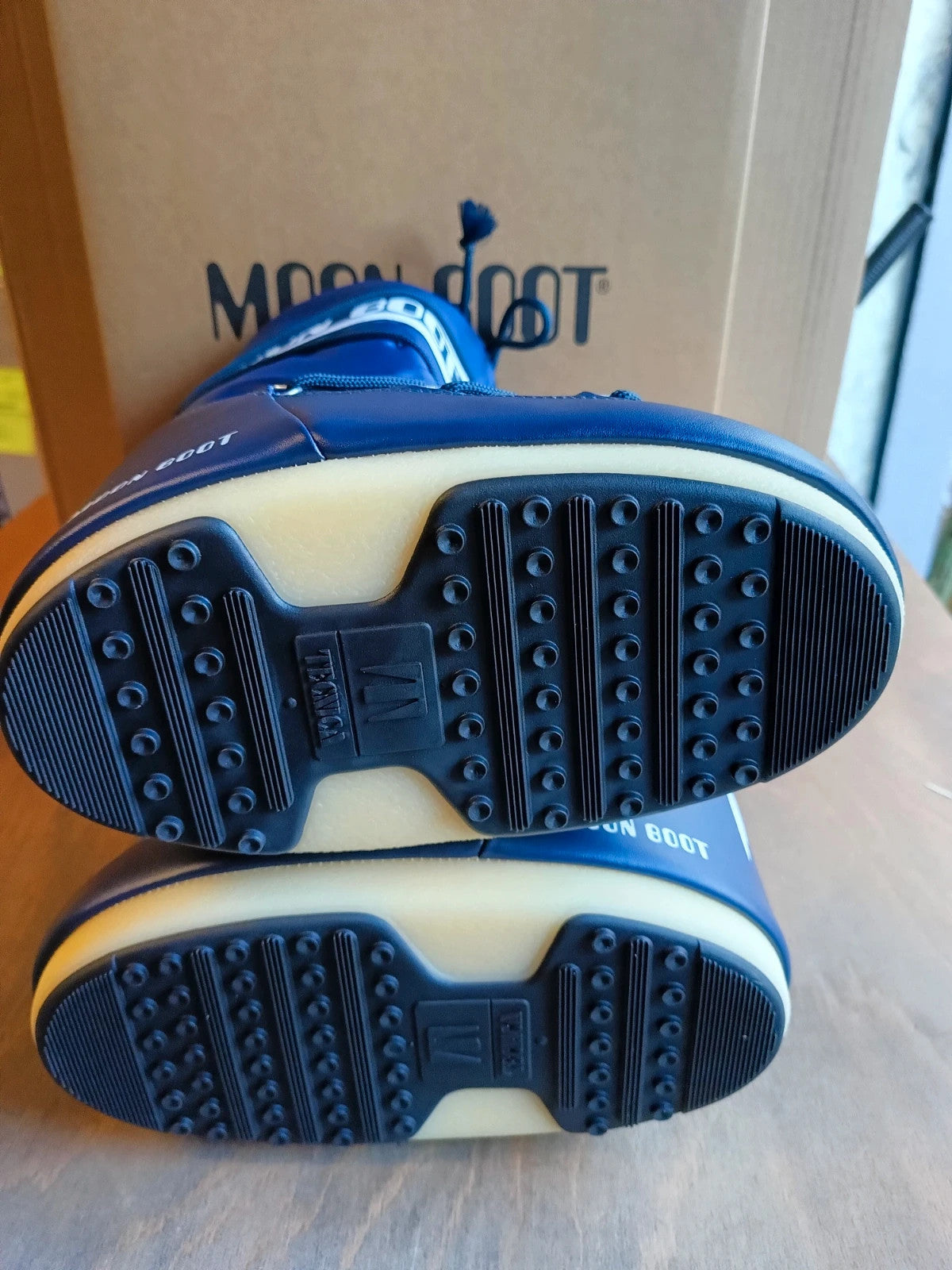 Moon Boot originale unisex blu n 35 / 38