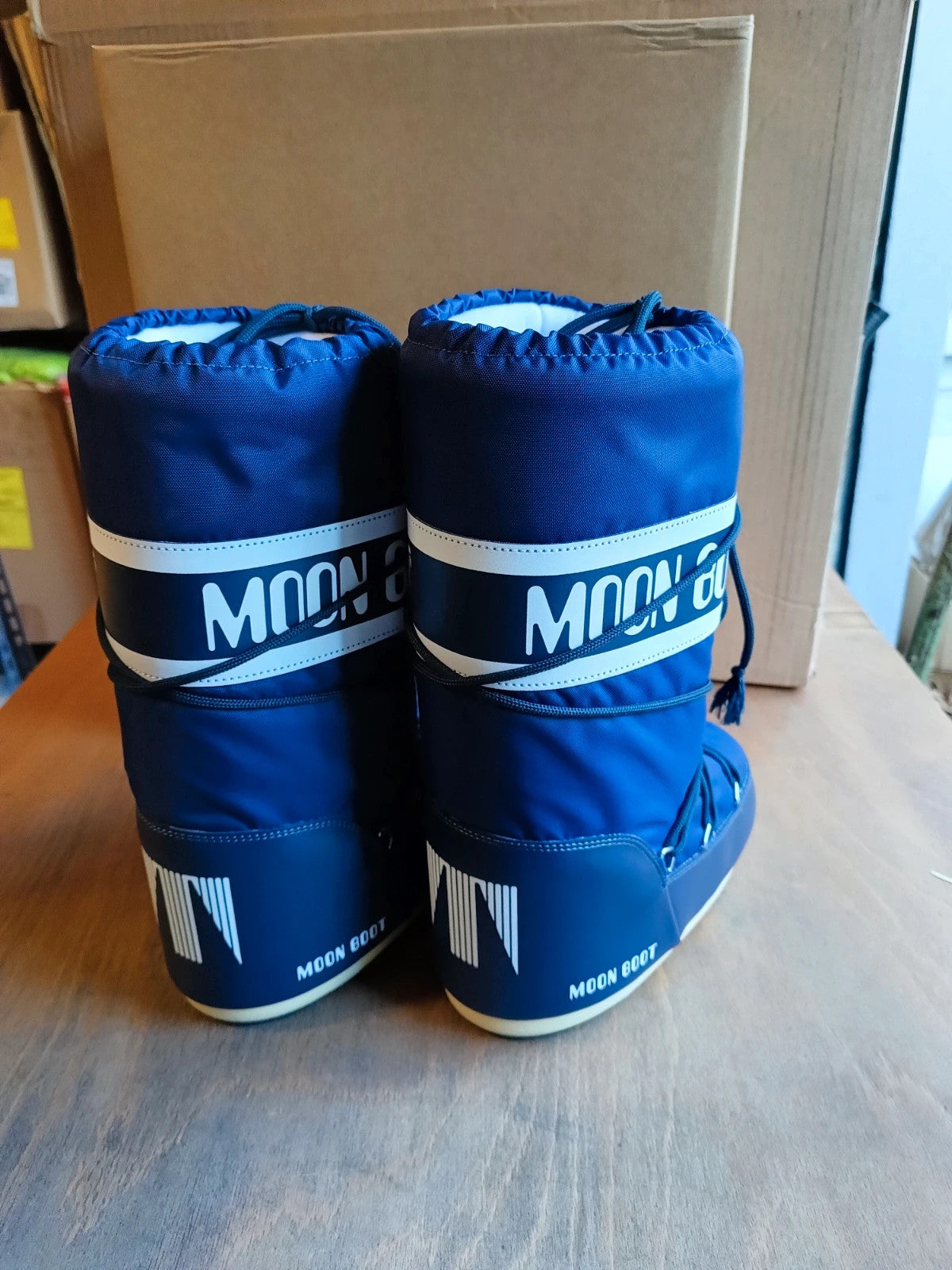 Moon Boot originale unisex blu n 35 / 38