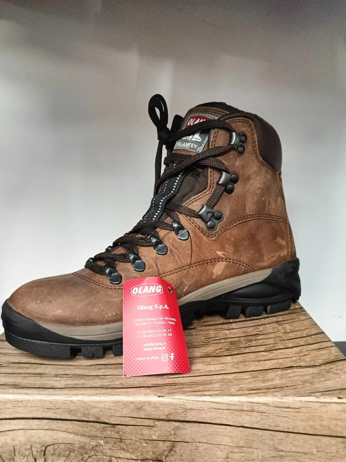 Olang scarponcini trekking uomo pelle impermeabili n 40