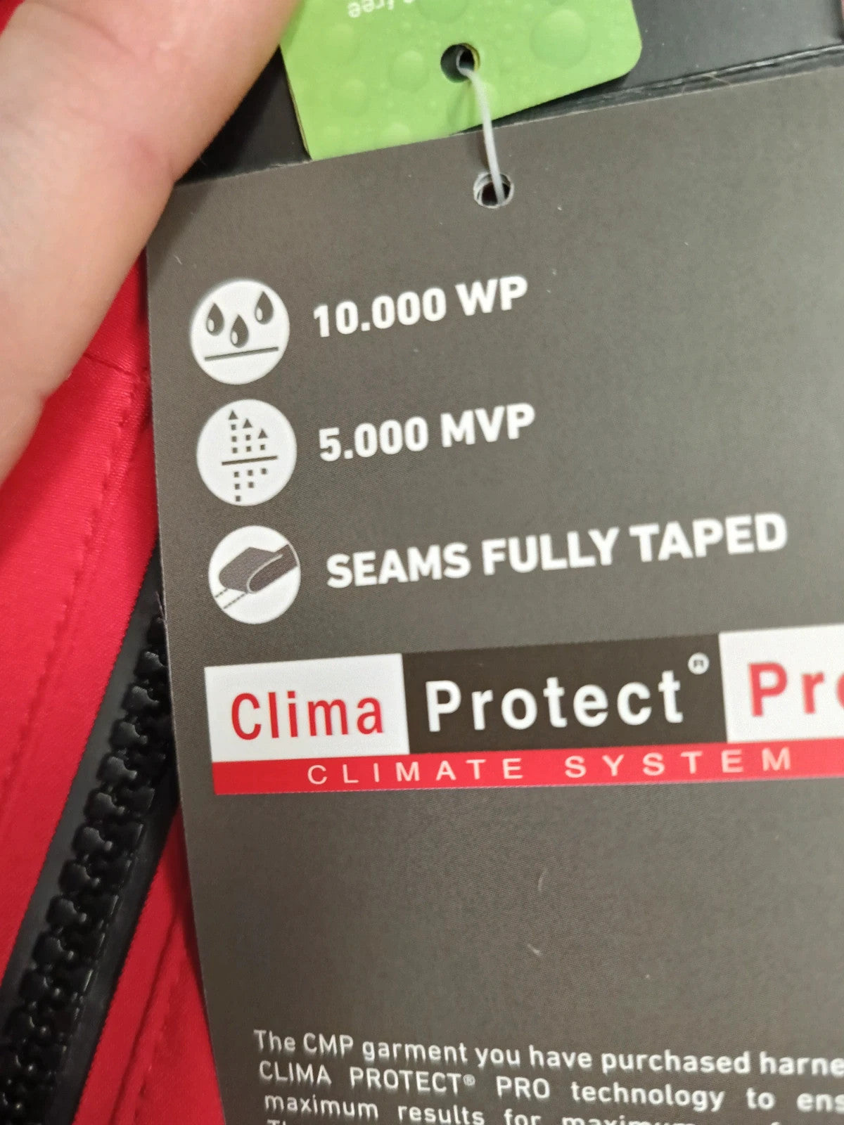 CMP giacca sci uomo invernale impermeabile tg 54 / 2XL
