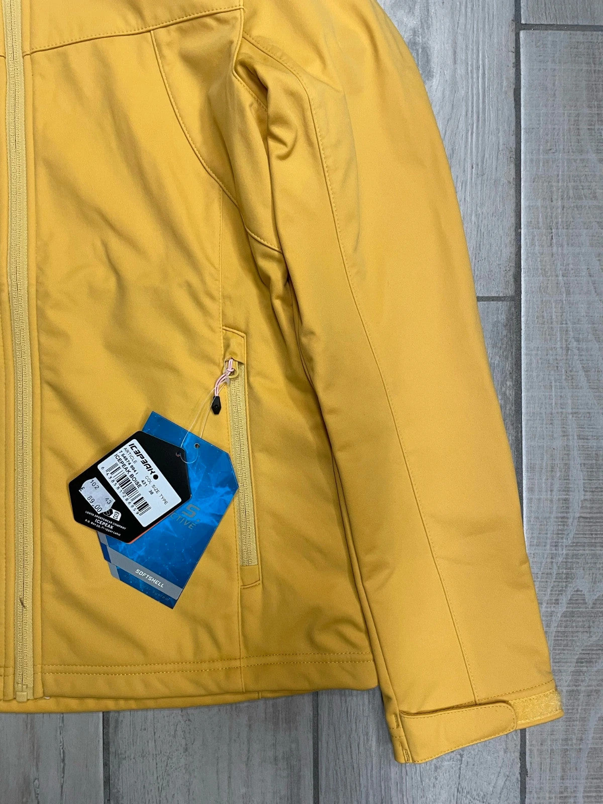 Icepeak Giacca impermeabile montagna trekking donna tg DE38 / IT44 / S