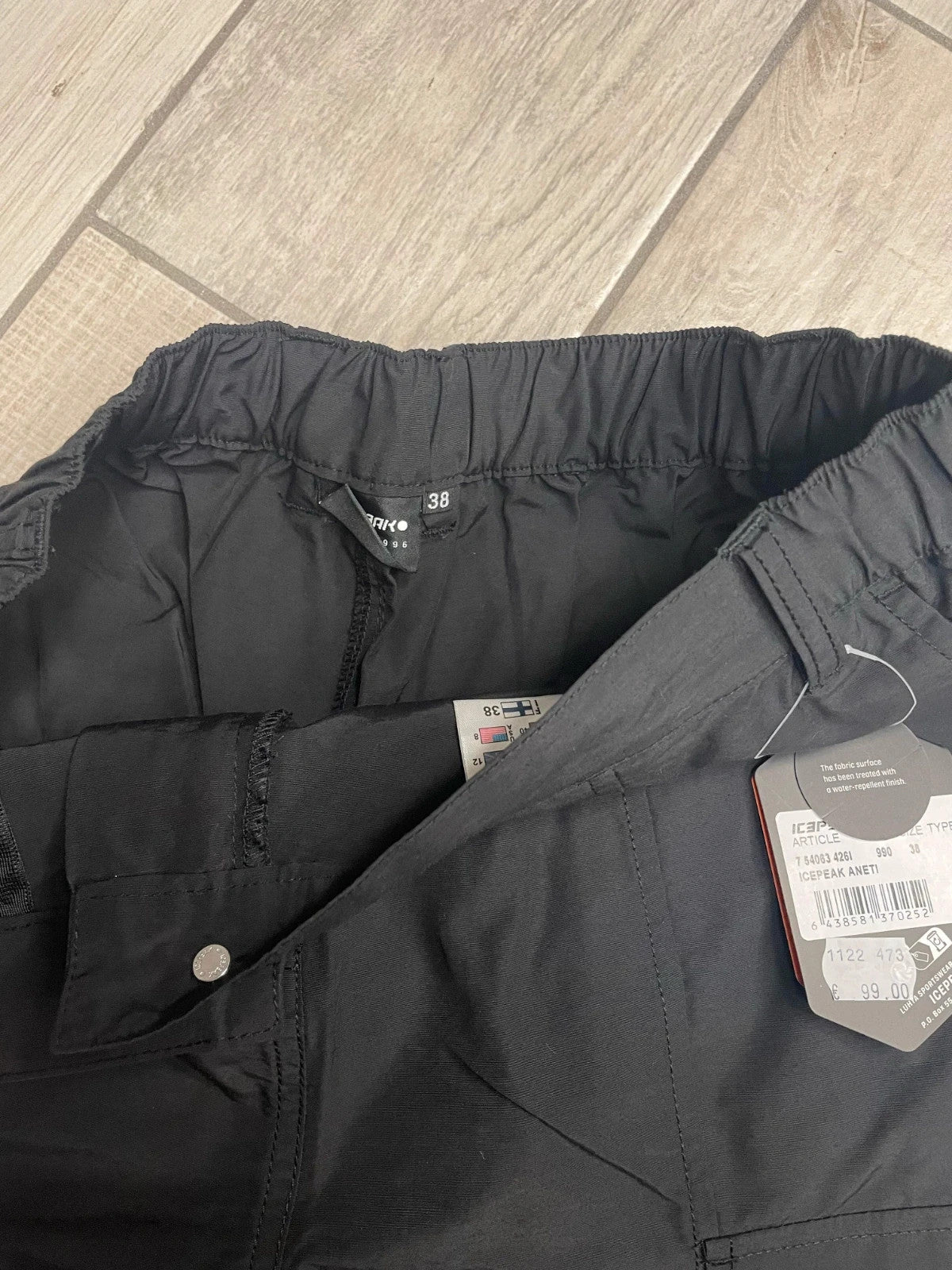 Icepeak pantaloni leggeri trekking donna tg DE38 / IT44/ S