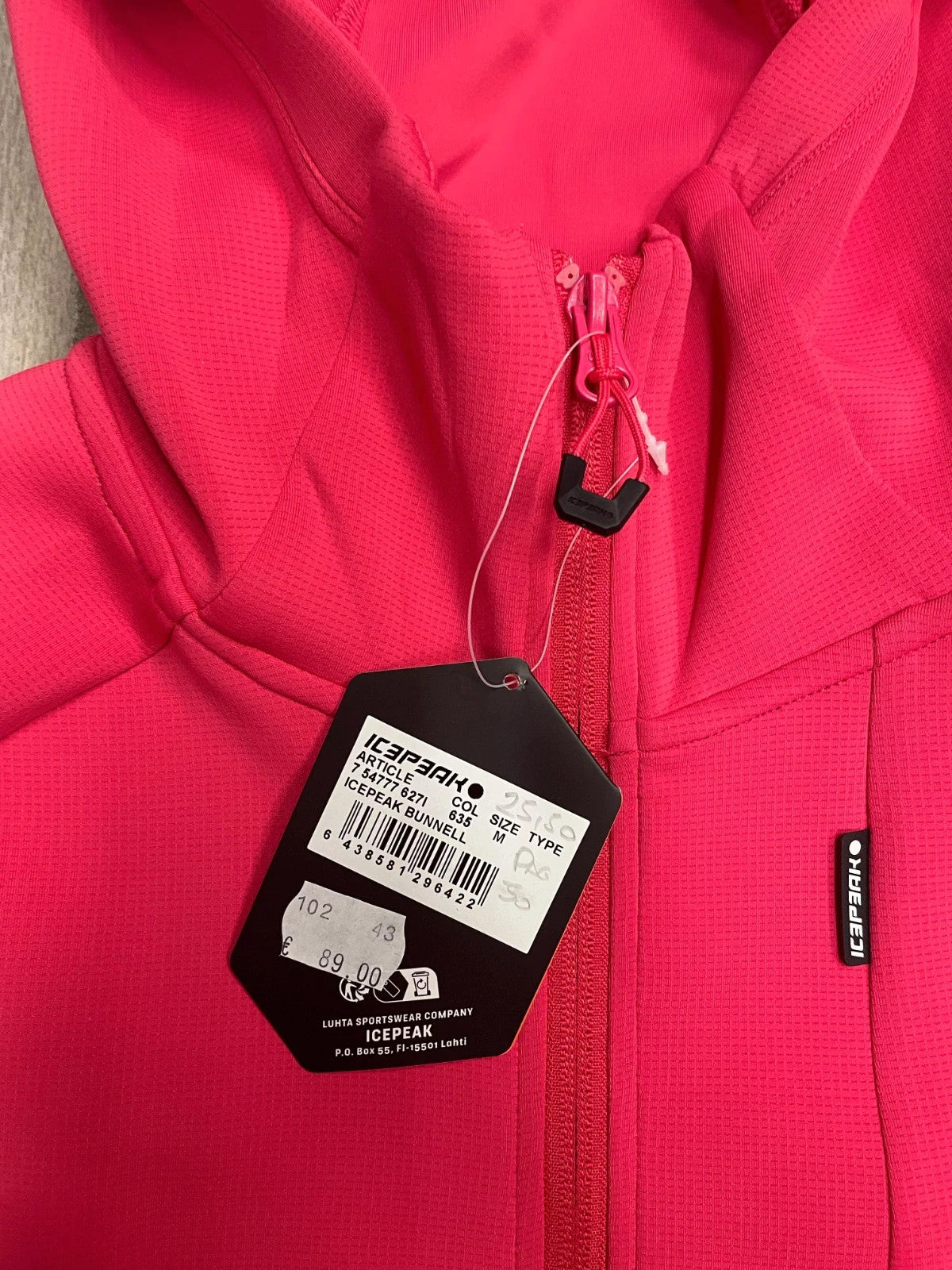 Icepeak Midlayer cappuccio donna tg M