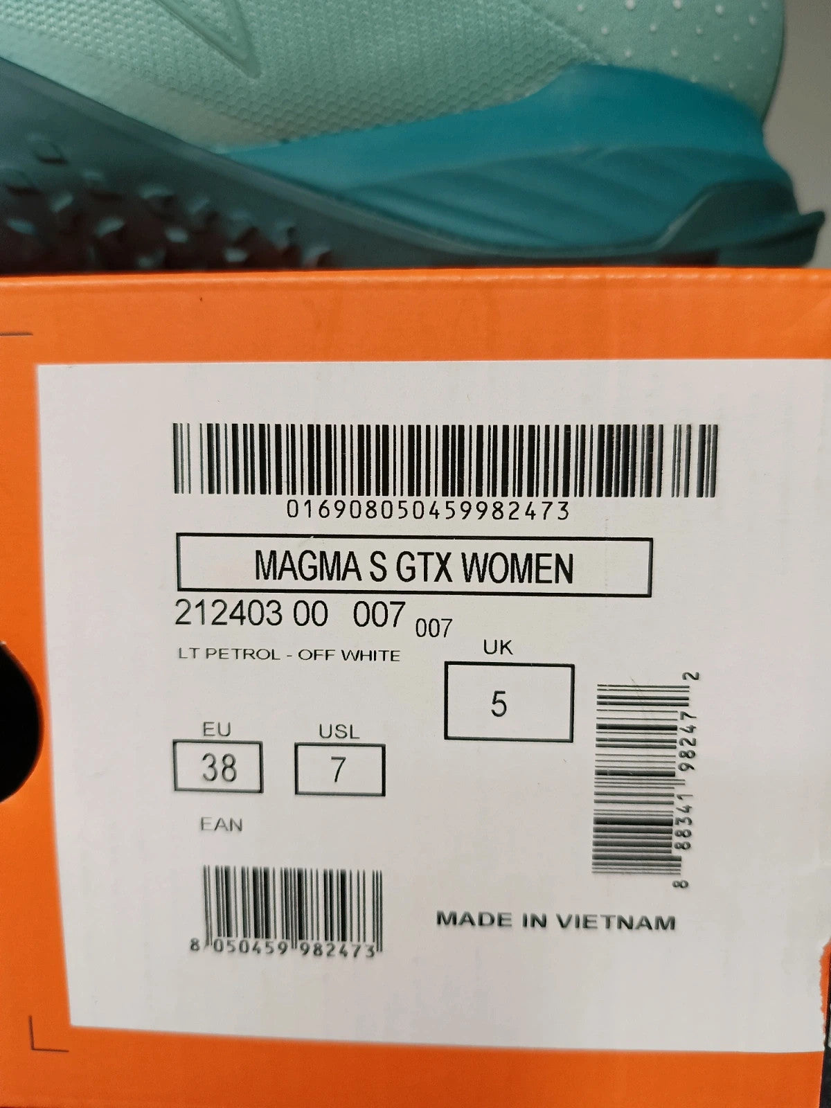 Tecnica Scarpa trekking avvicinamento goretex Vibram n 38