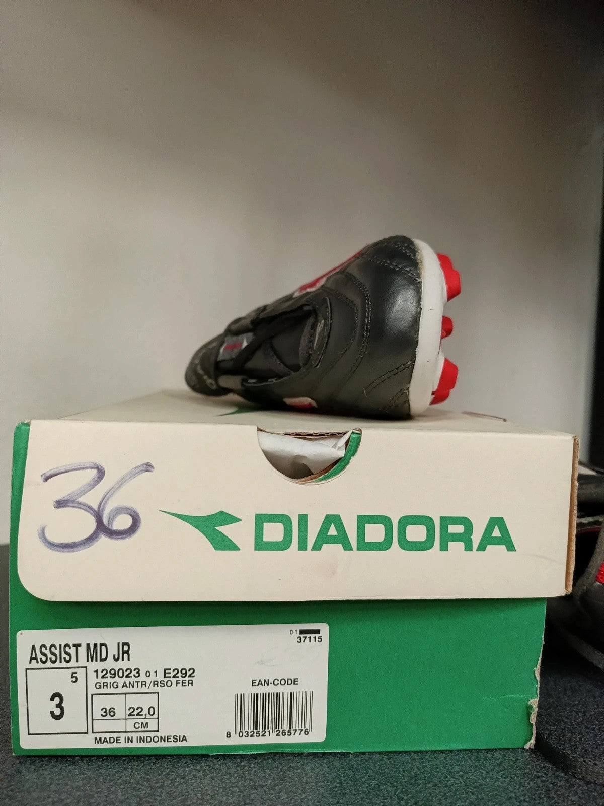 Diadora scarpe calcio ragazzo jr n 36