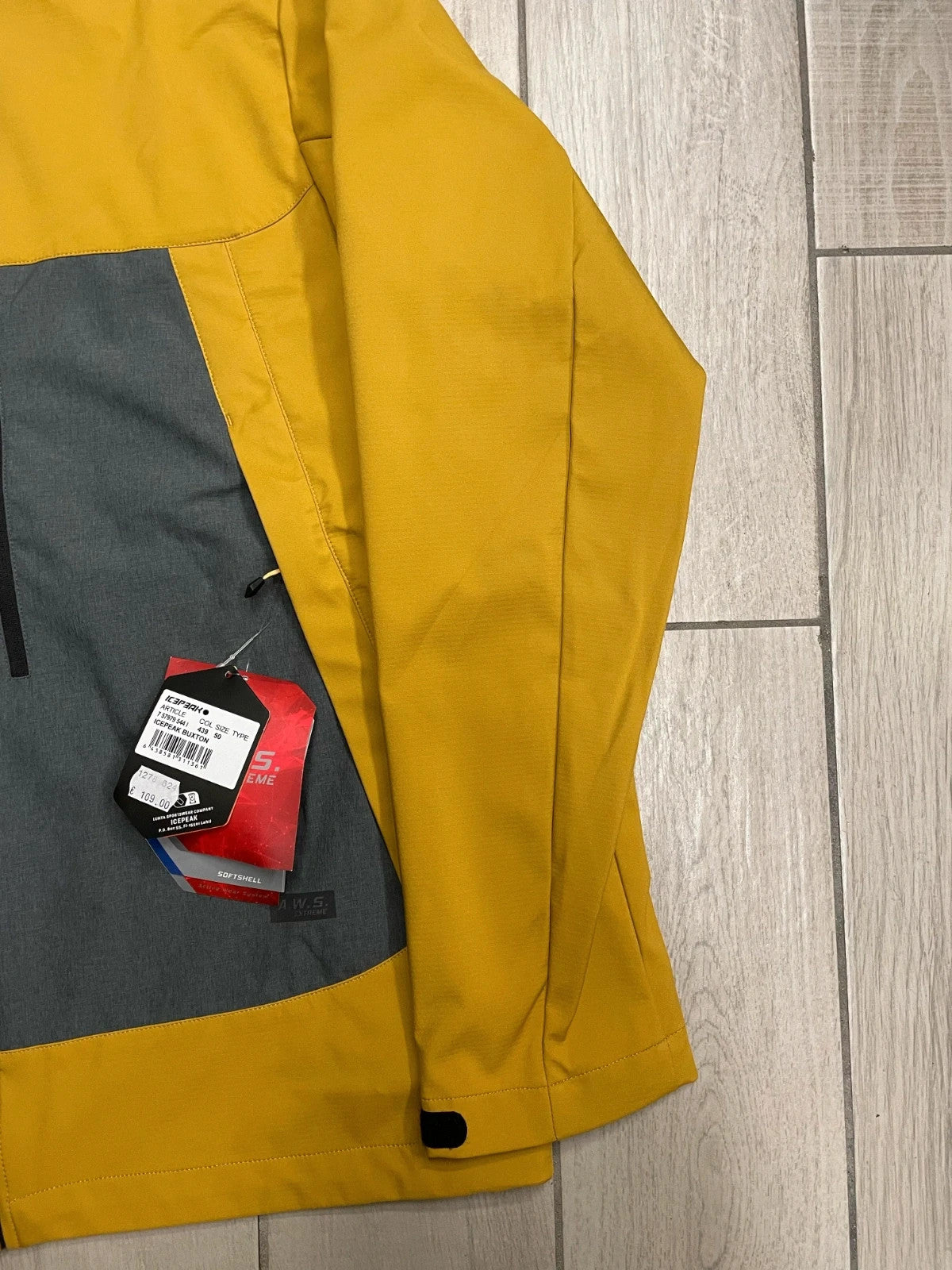 Icepeak Softshell impermeabile traspirante uomo tg 50