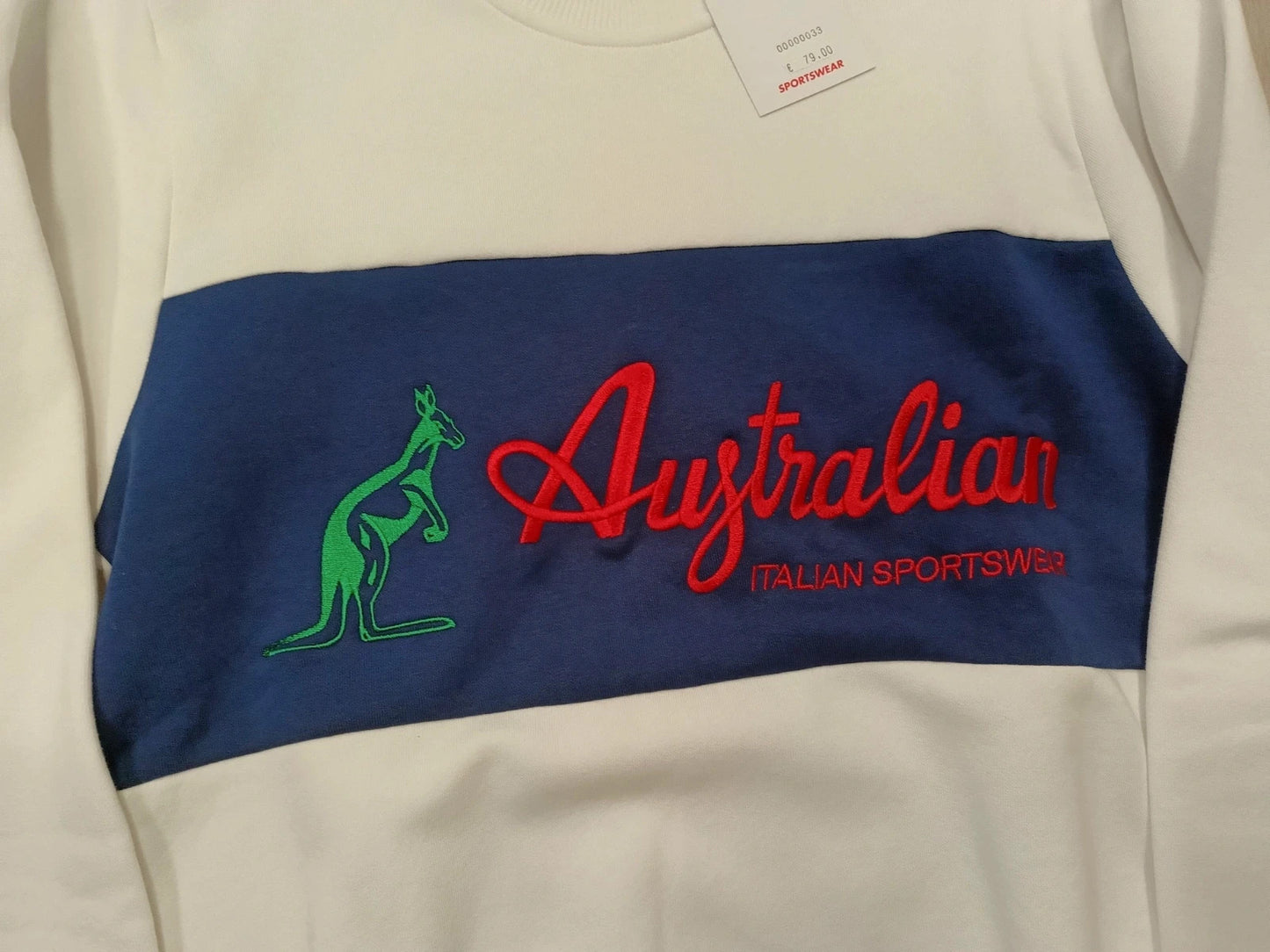 Australian Felpa cotone uomo tg XS