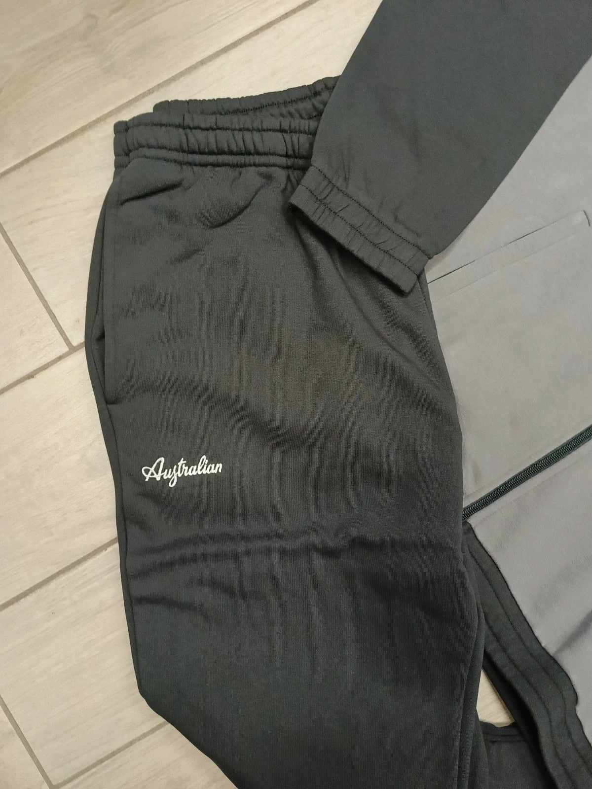 Australian tuta completa felpa e pantaloni uomo tg 2XL