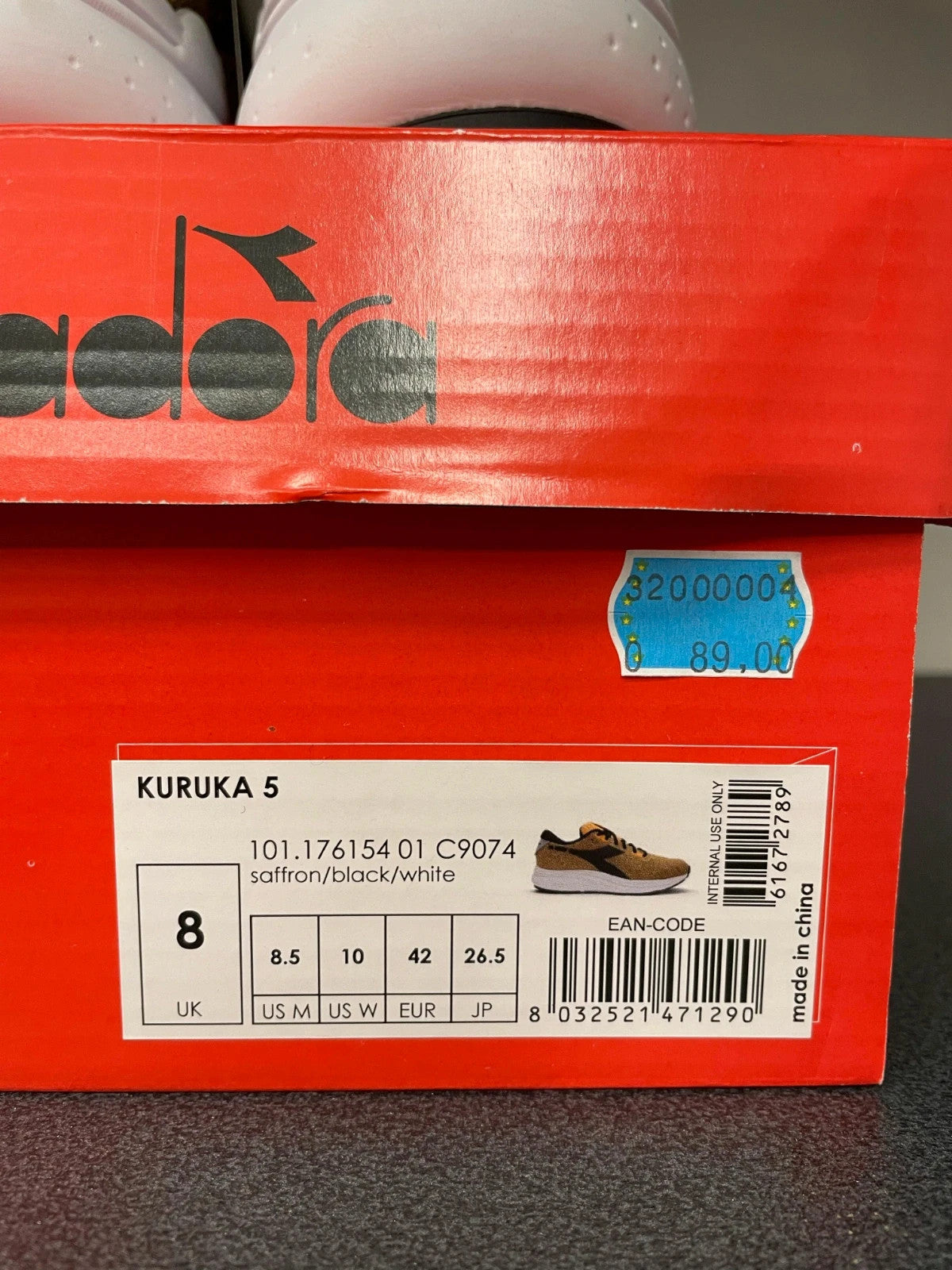Diadora scarpe ginnastica running uomo n 42
