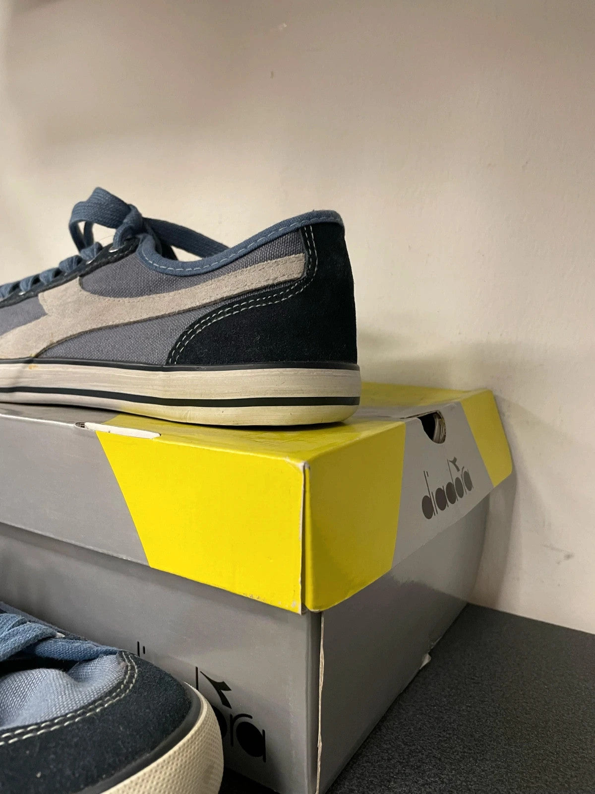 Diadora scarpe sneakers basse uomo vintage n 43
