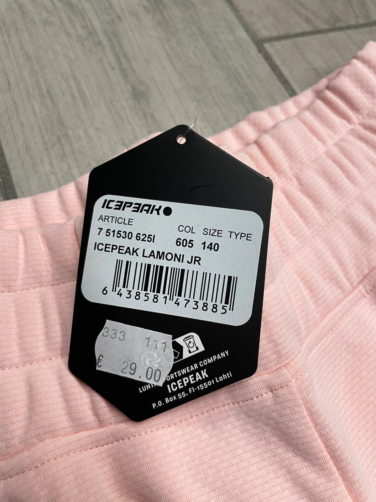 Icepeak Pantaloncini montagna bimba 9-10 anni 140 cm