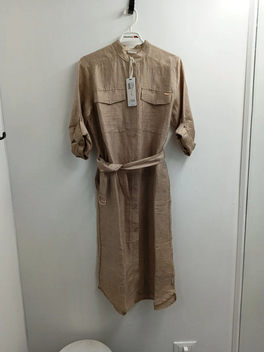 Freddy vestito lungo lino donna tg S