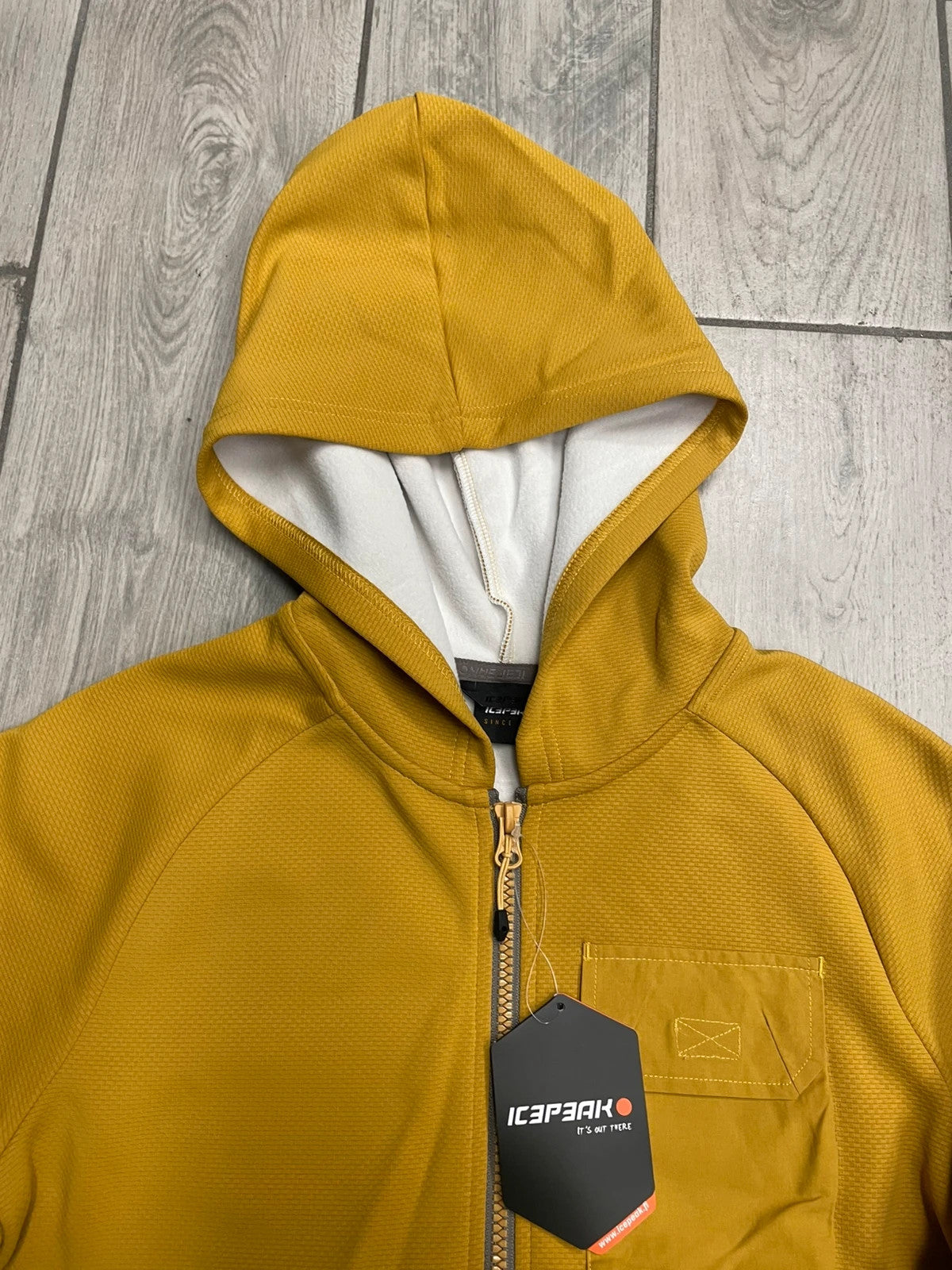 Icepeak giacca felpa montagna bimbo 9-10 anni 140 cm