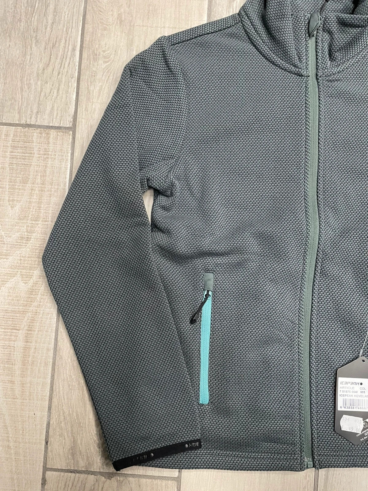 Icepeak felpa pesante montagna bimbo 9-10 anni 140 cm