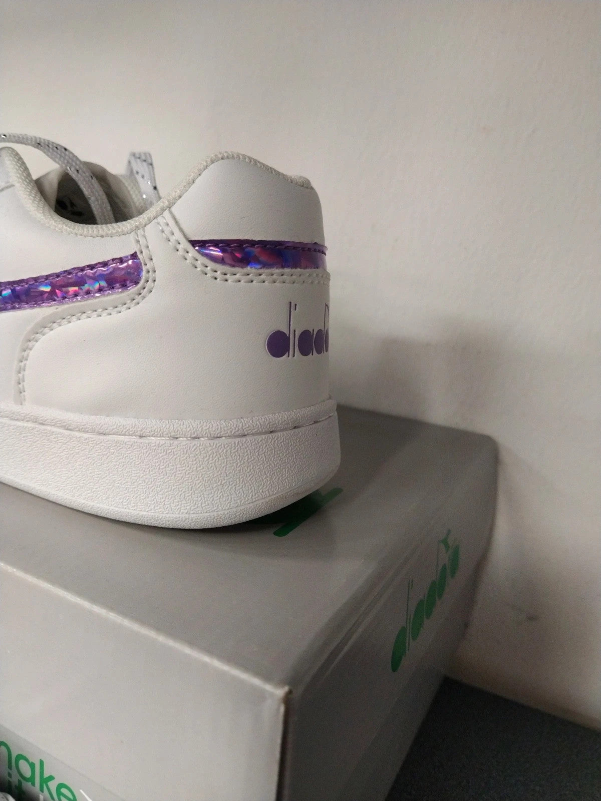 Diadora scarpe sneakers donna pelle n 37