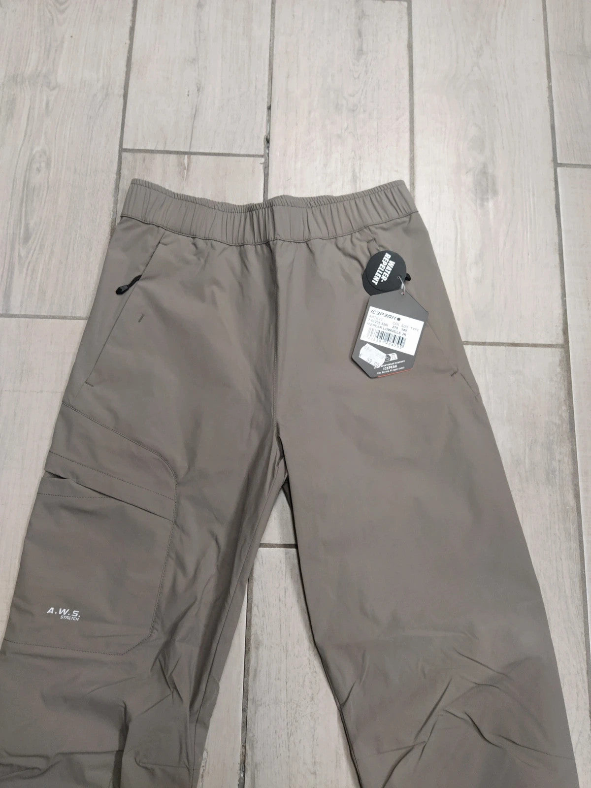 Icepeak pantaloni lunghi montagna bambino 9-10 anni 140 cm