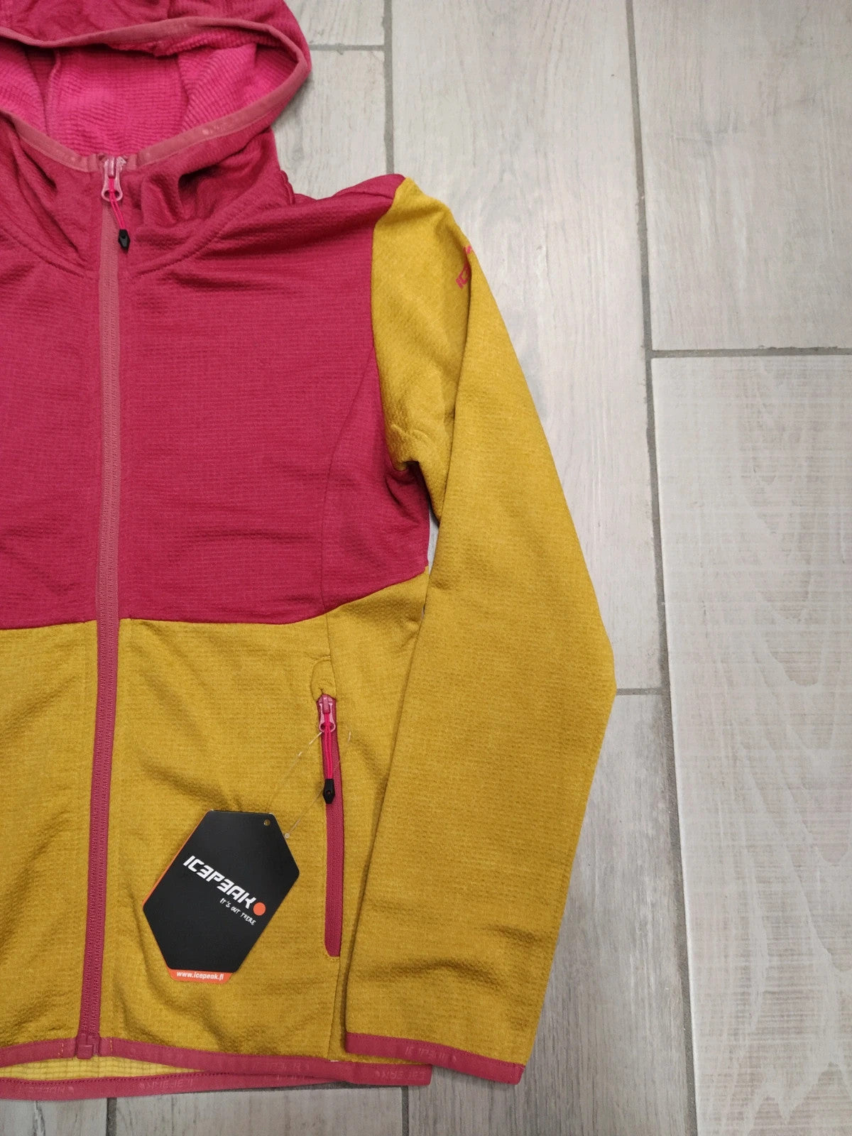 Icepeak Midlayer micropile felpa montagna bambina 9-10 anni 140 cm