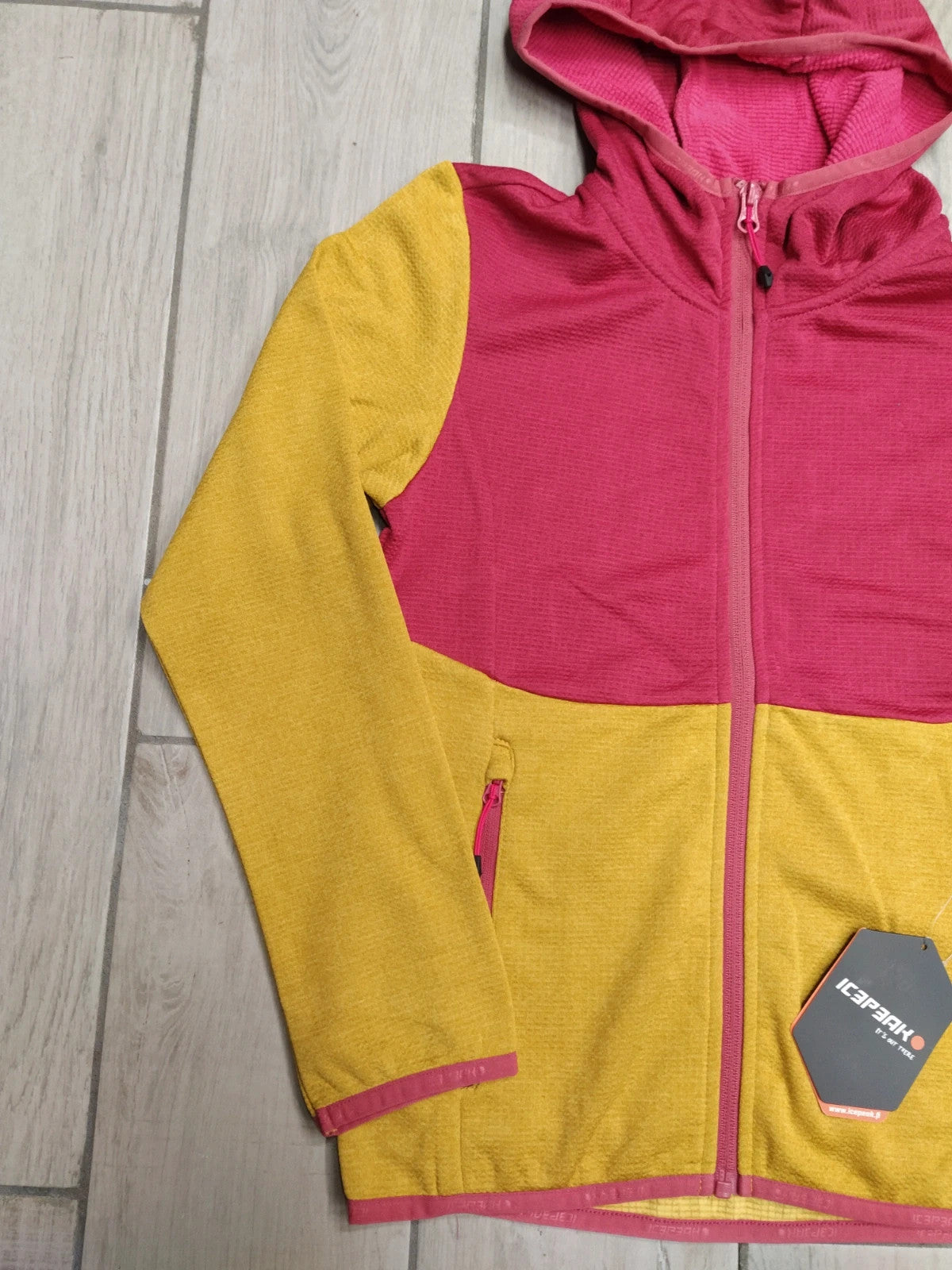 Icepeak Midlayer micropile felpa montagna bambina 9-10 anni 140 cm