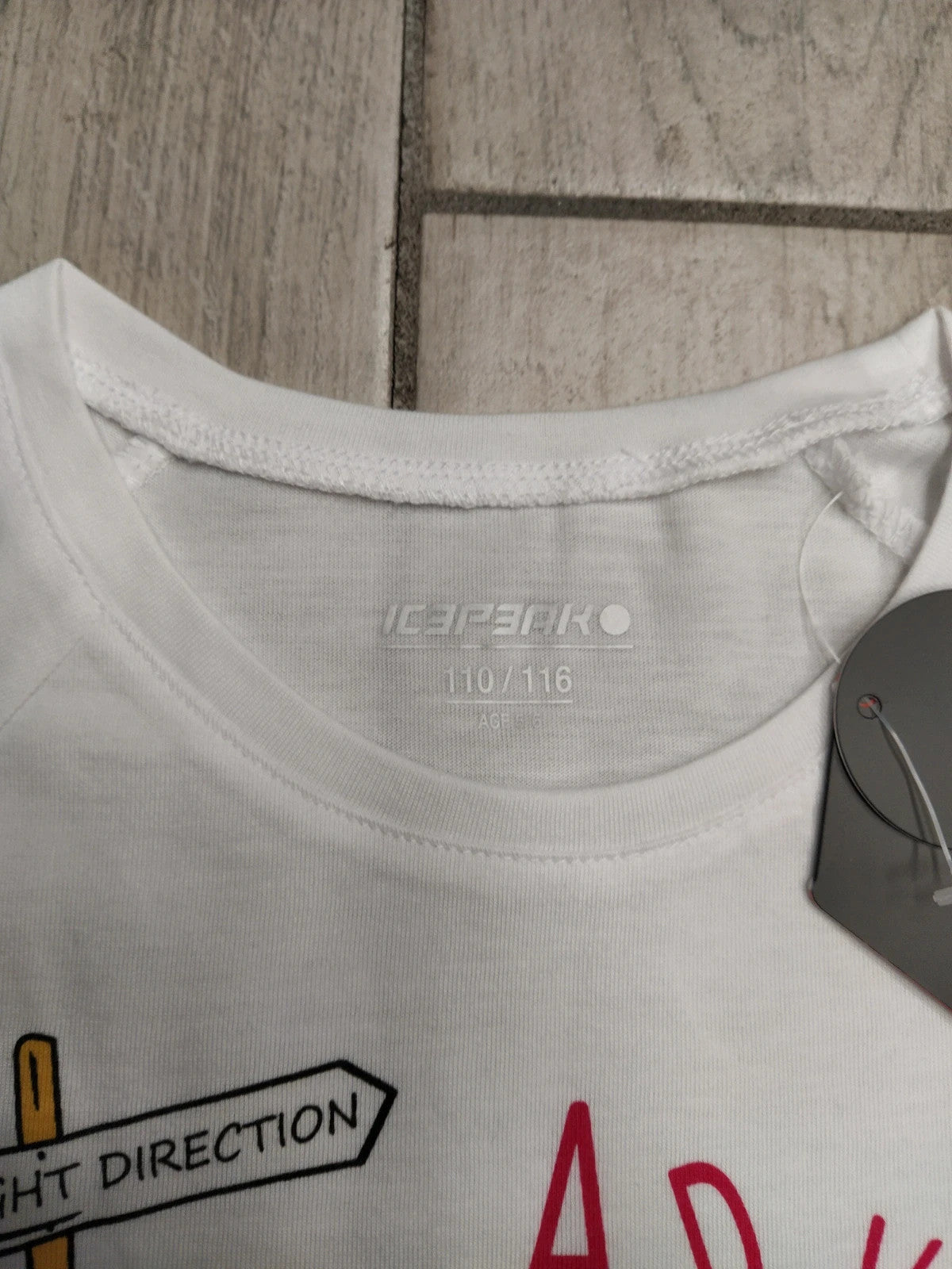 Icepeak t-shirt bambina 5-6 anni 116 cm