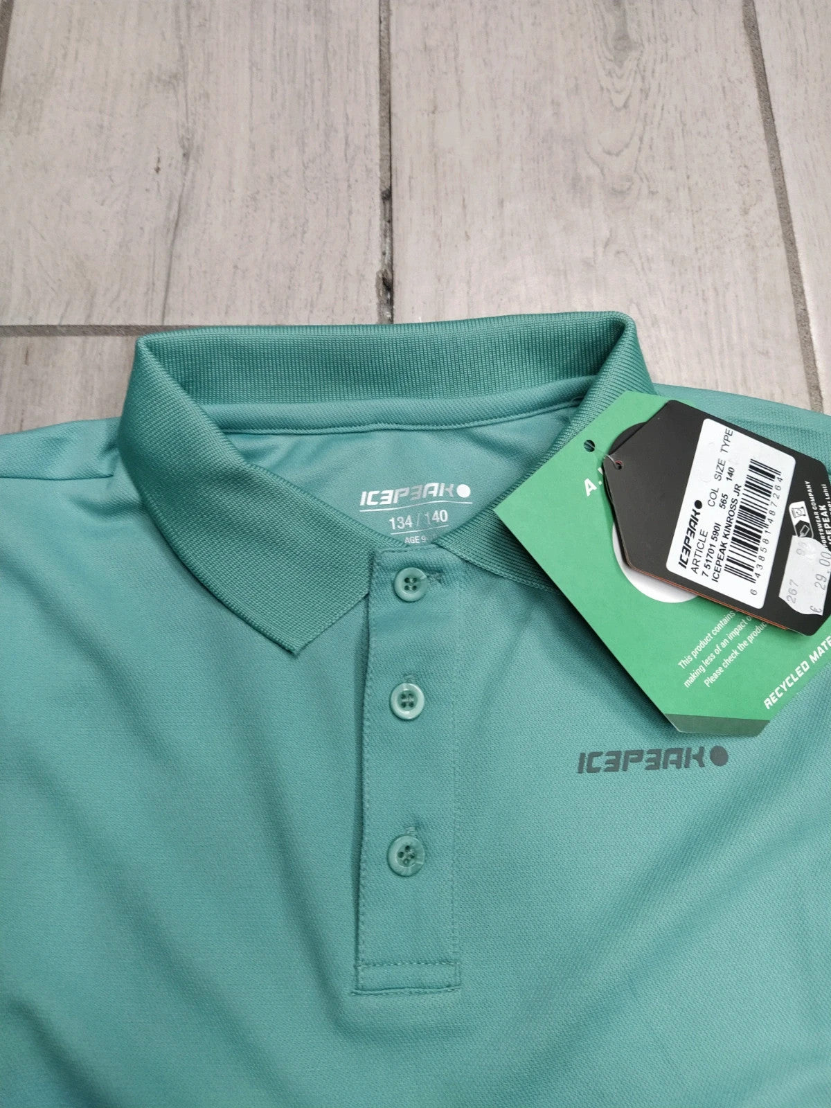 Icepeak polo tecnica bambino 9-10 anni 140 cm