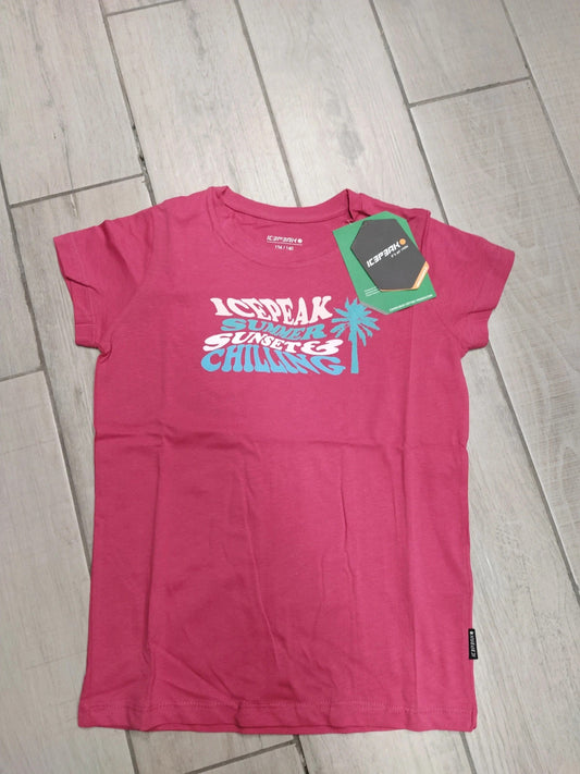 Icepeak t-shirt cotone bambina 9-10 anni 140 cm