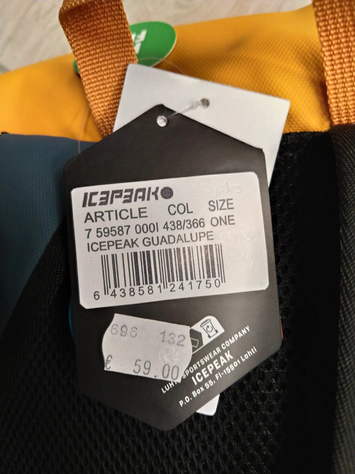 Icepeak zaino multi tasche