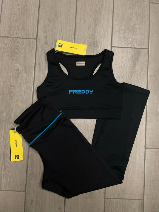 Freddy set reggiseno sportivo e leggings tg S donna