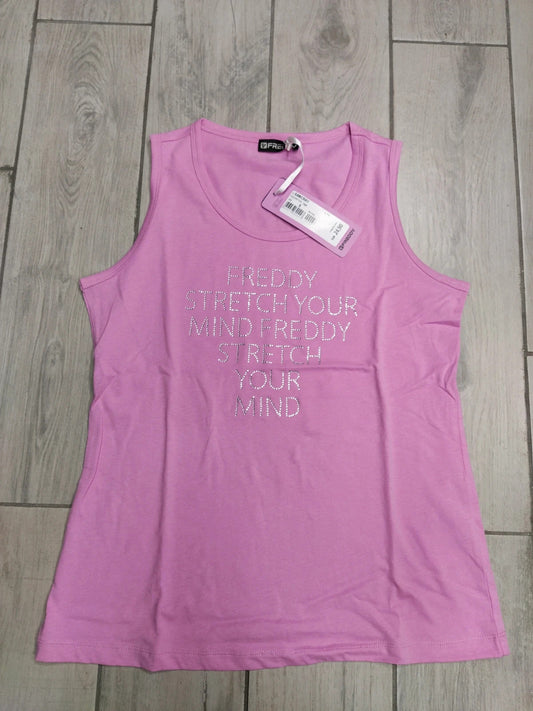 Freddy canotta con scritta donna tg S