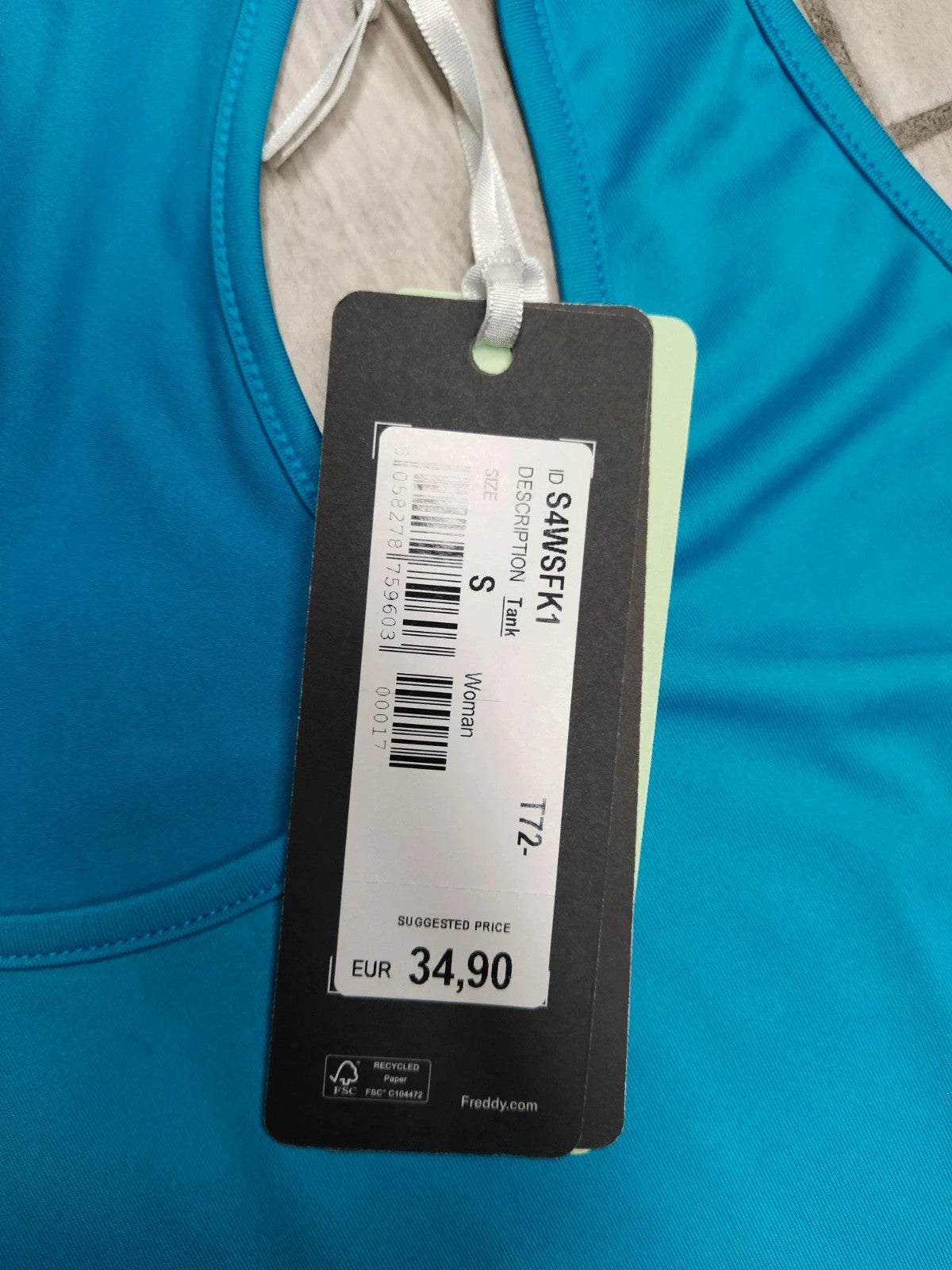 Freddy canotta sportiva donna tg S