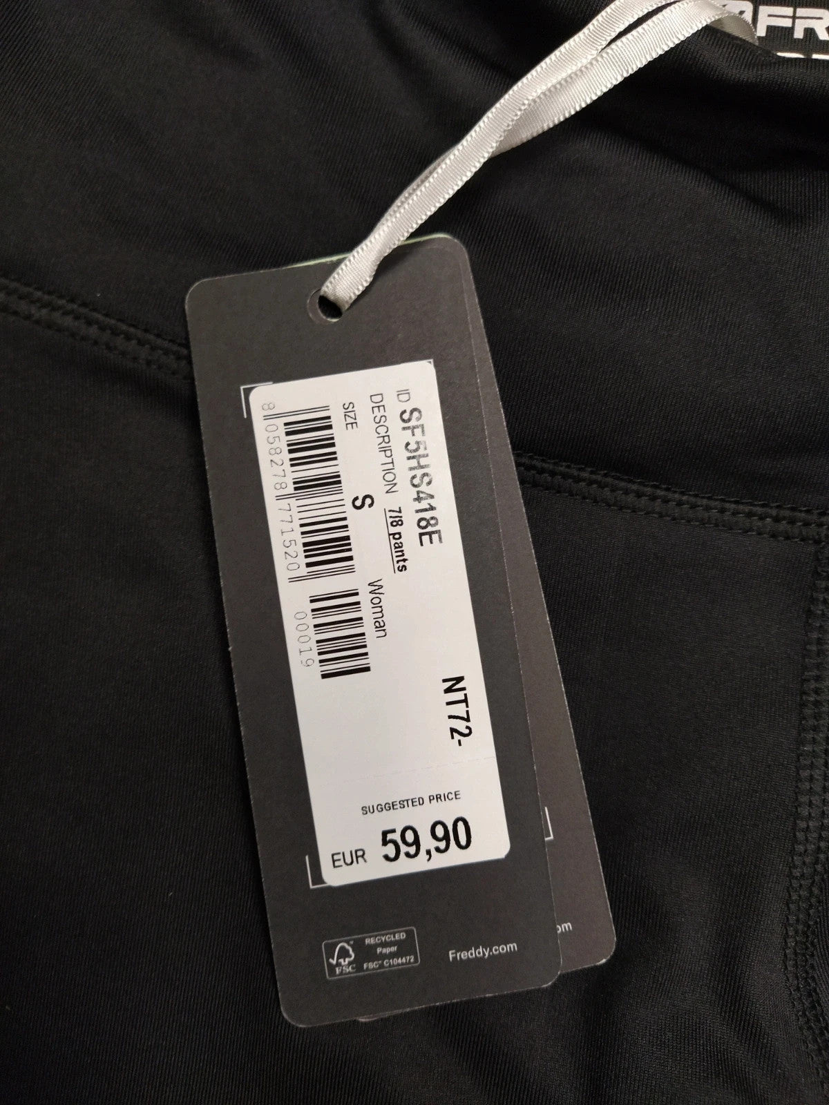 Freddy leggings tecnici palestra tg S donna