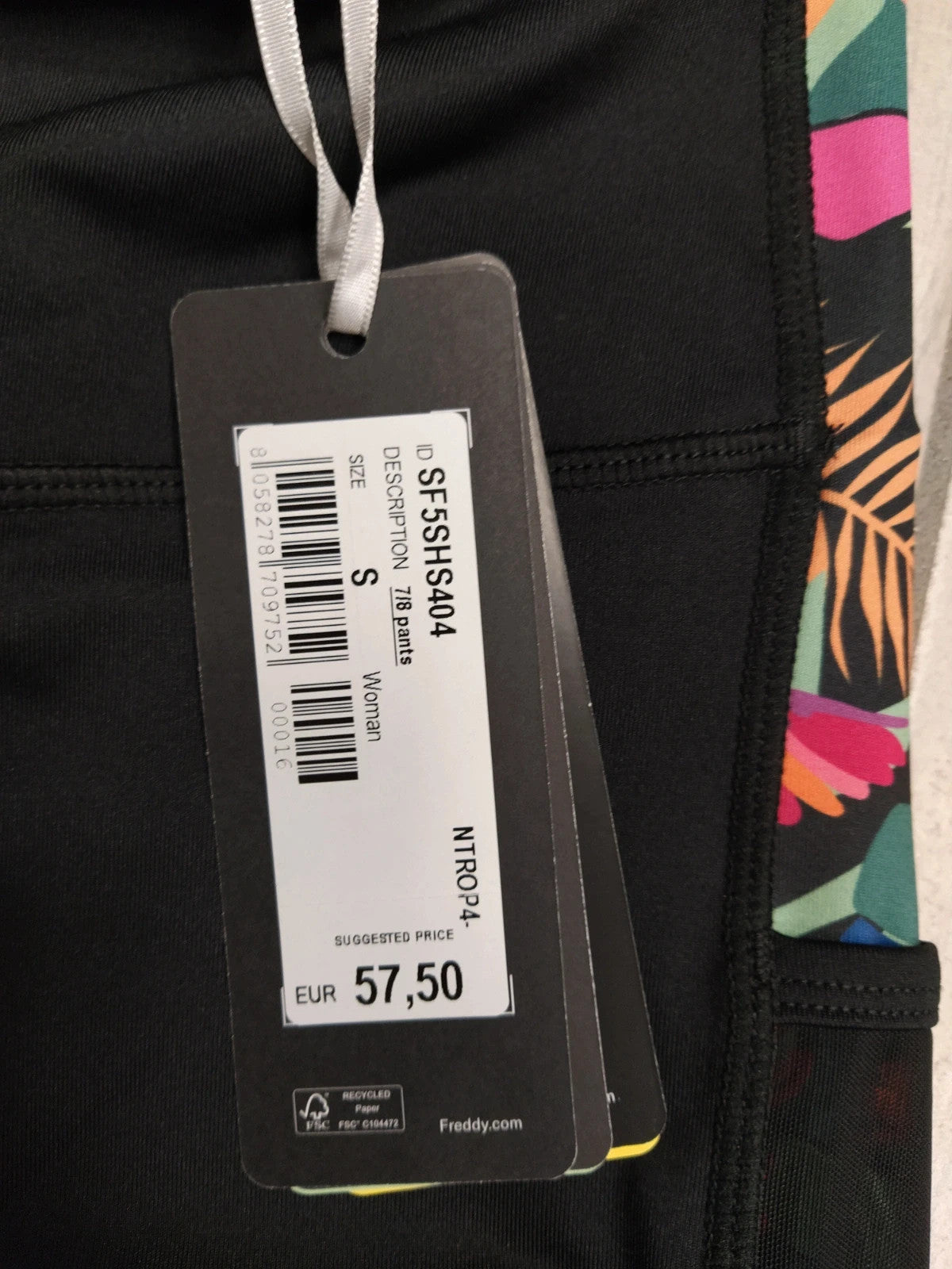 Freddy leggings tecnici palestra tg S donna