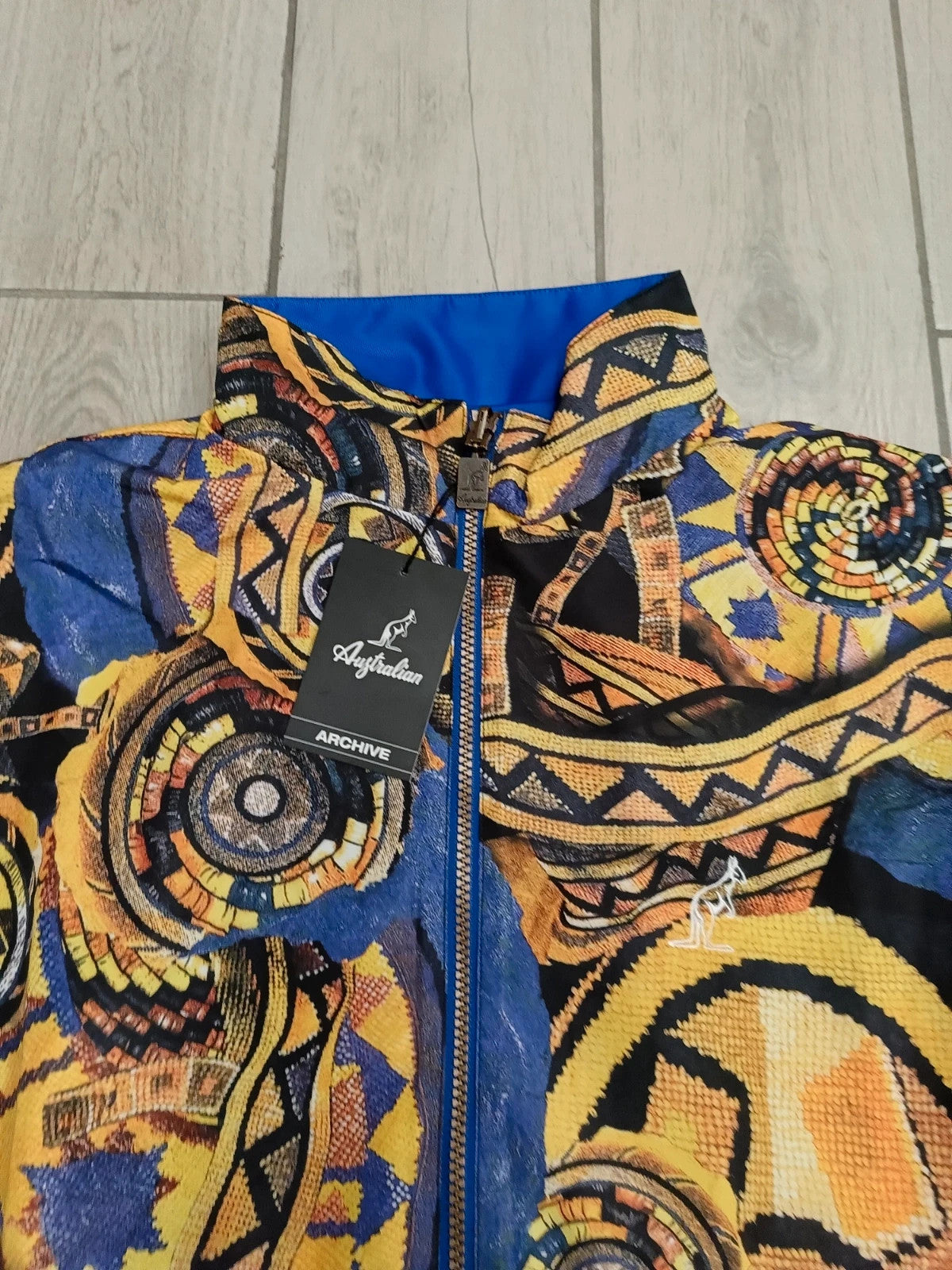 Australian giacca gabber unisex reversibile tg 2XL