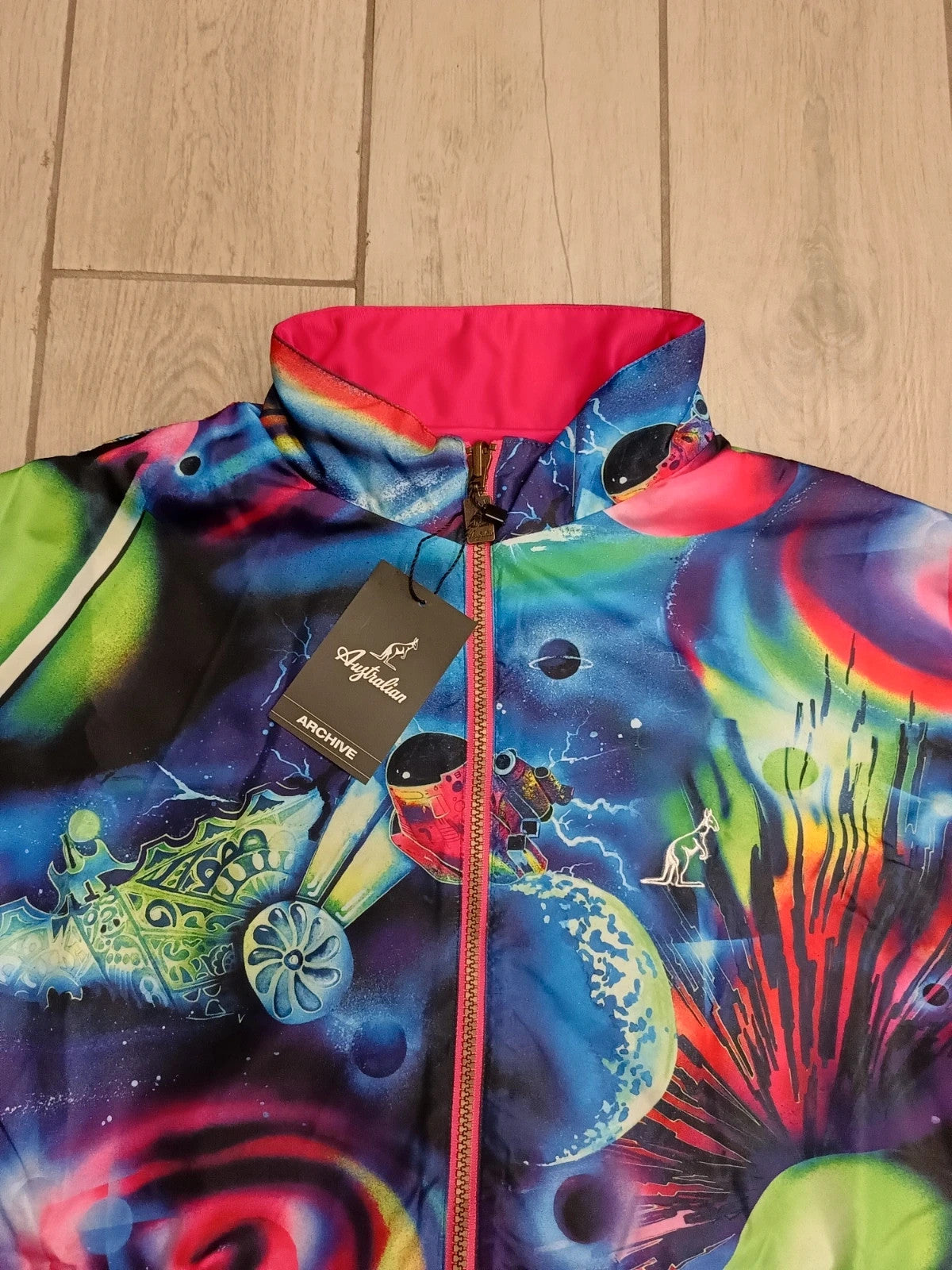 Australian giacca gabber unisex reversibile tg XL