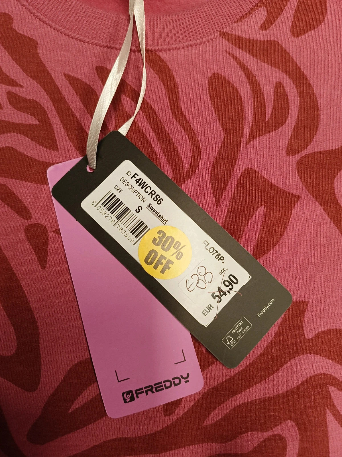 Freddy felpa leggera in cotone tg S donna