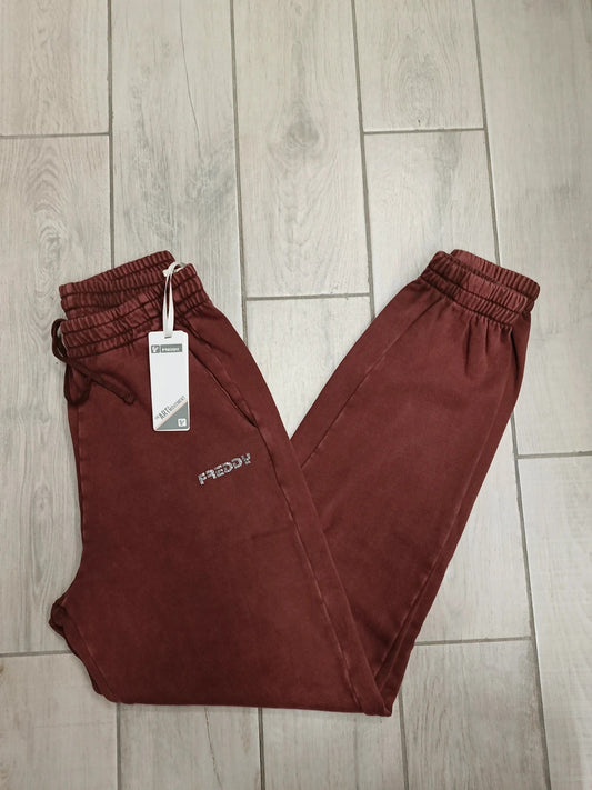 Freddy pantaloni tuta felpati con tasche donna tg S