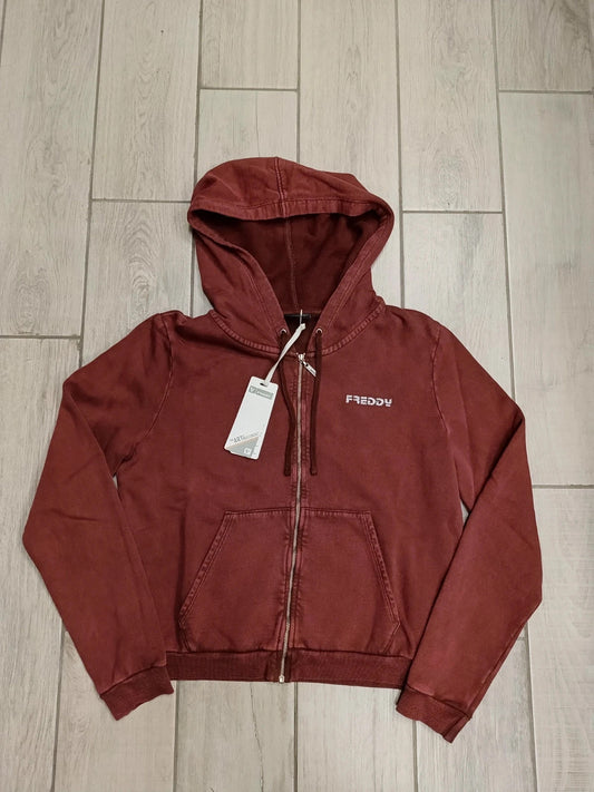 Freddy felpa con cappuccio cotone ginnastica donna tg S