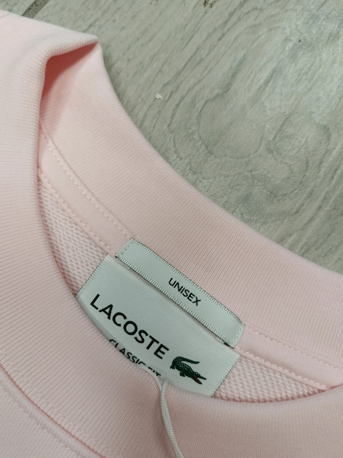 Lacoste Felpa Unisex cotone garzato tg XXS