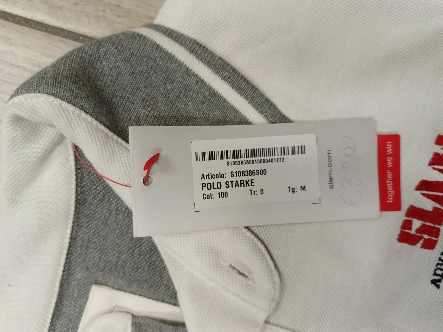 Slam polo cotone nuova uomo tg M