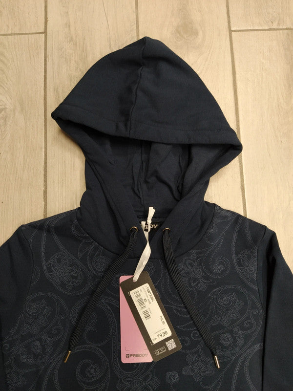 Freddy felpa con cappuccio cotone donna tg XS