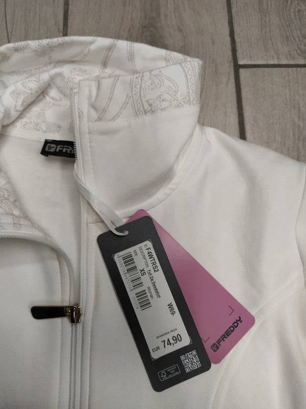 Freddy felpa con zip e collo alto donna tg XS